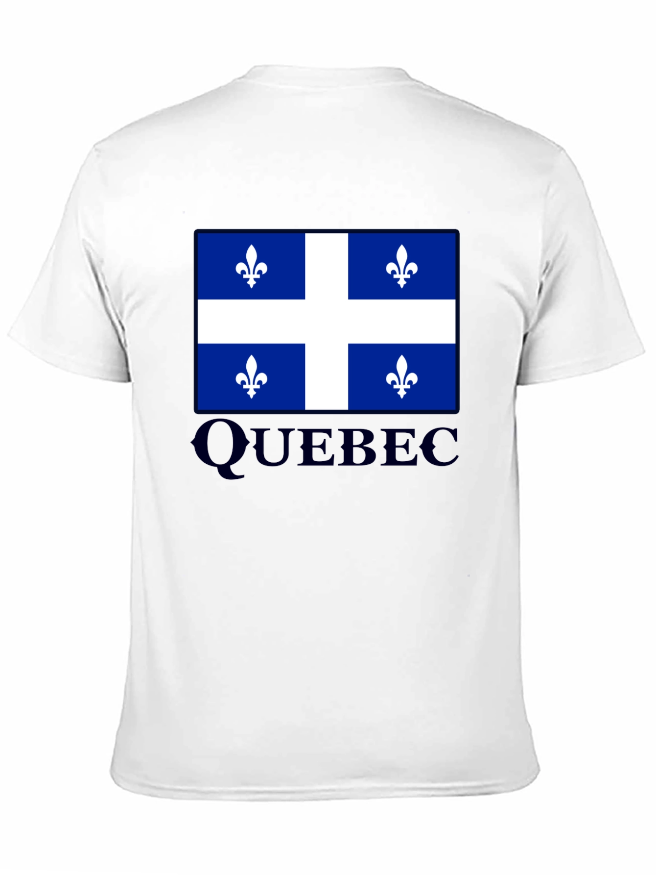 Quebec Flag T-Shirt Canada Pride Fleur-de-lis