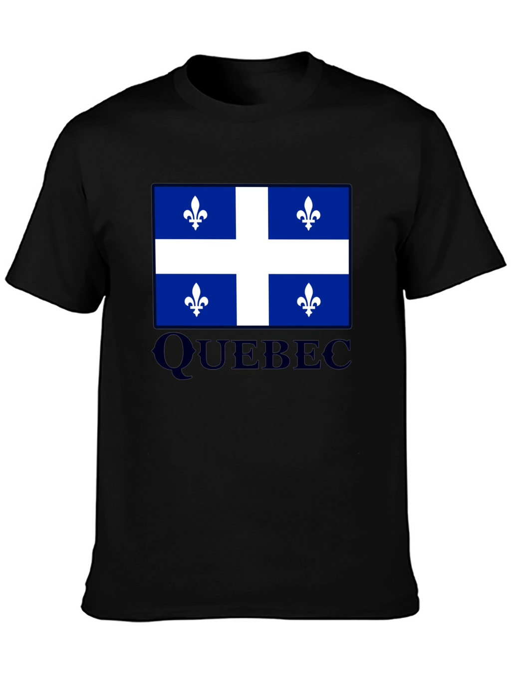 Quebec Flag T-Shirt Canada Pride Fleur-de-lis