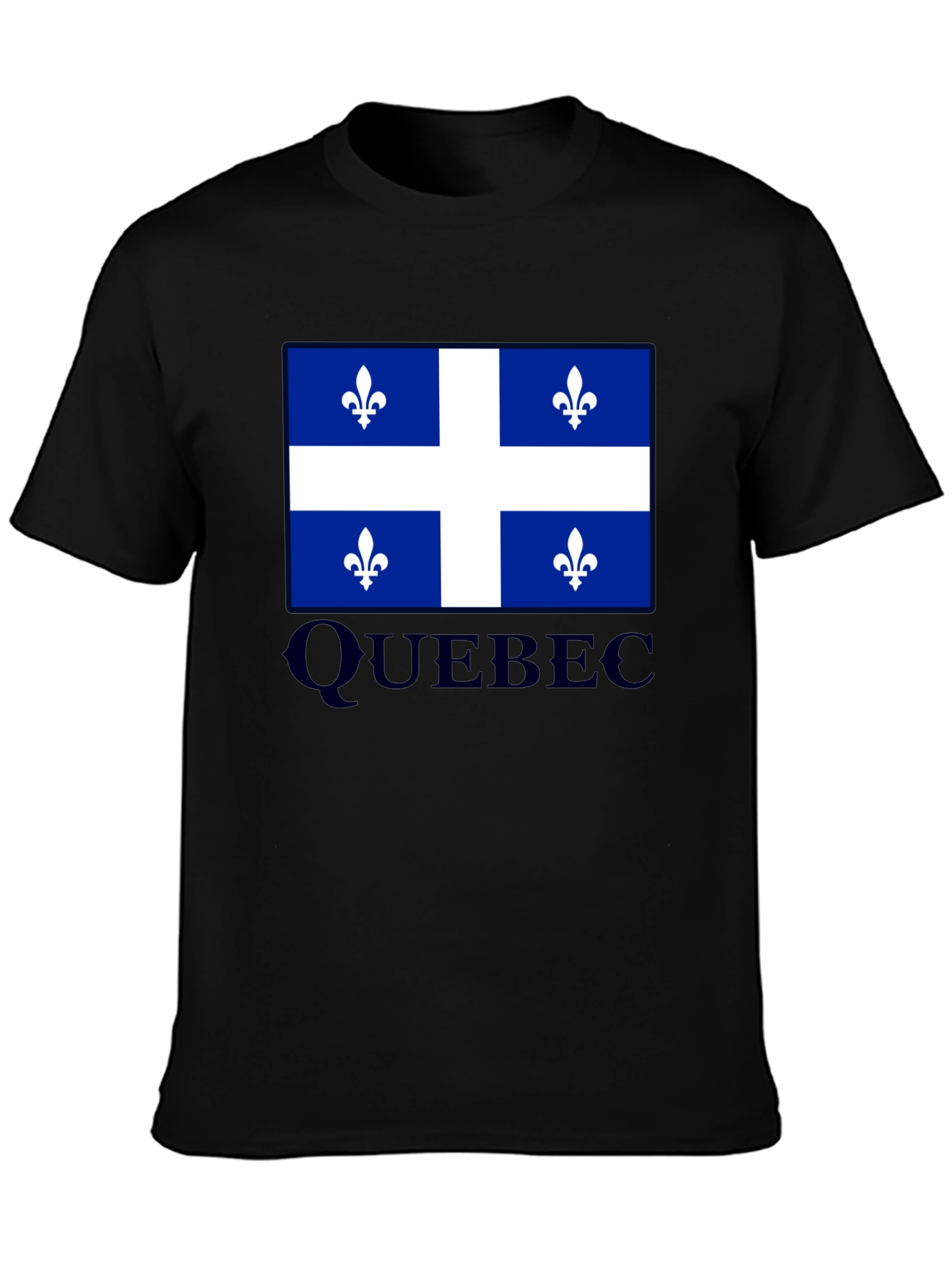 Quebec Flag T-Shirt Canada Pride Fleur-de-lis