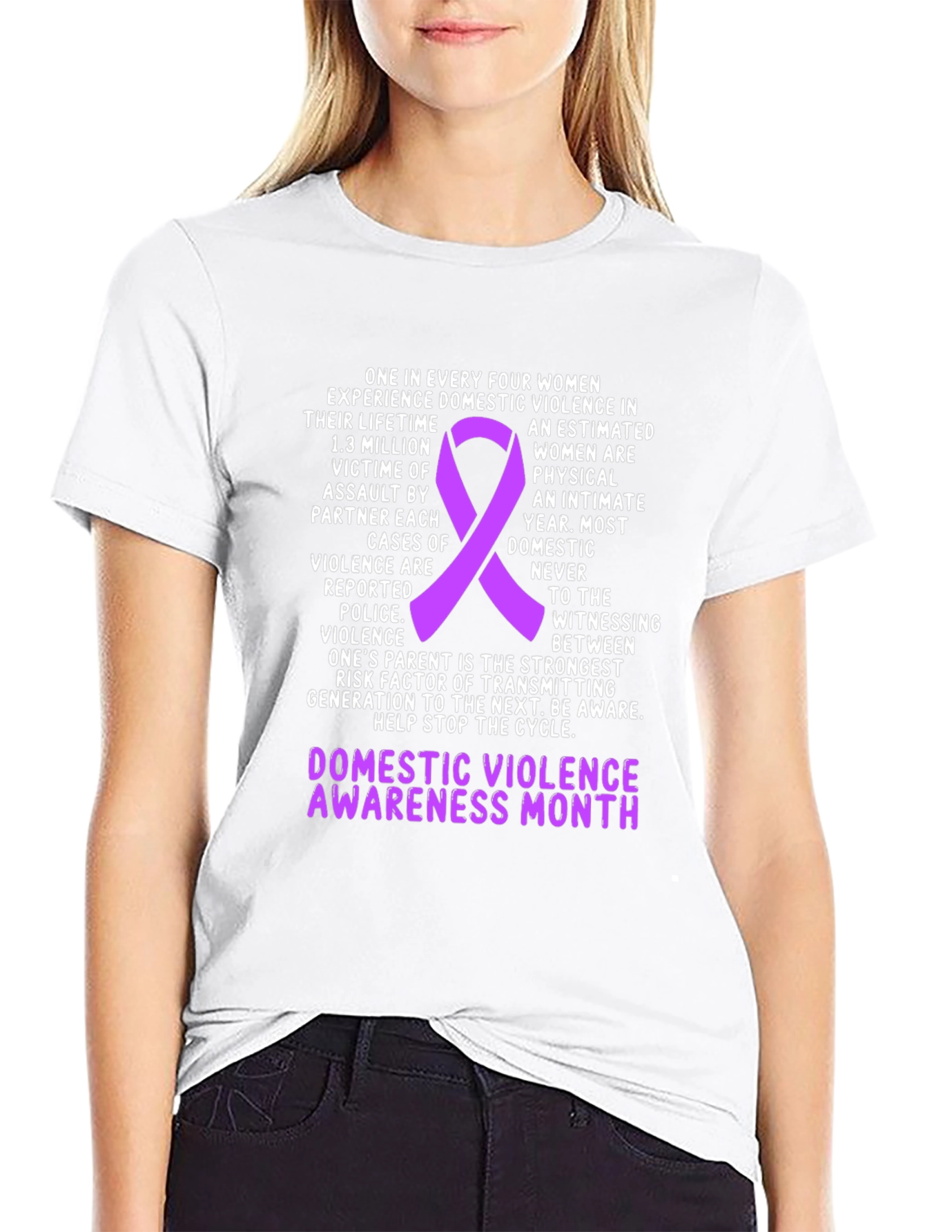 Domestic Violence Awareness Month T-Shirt