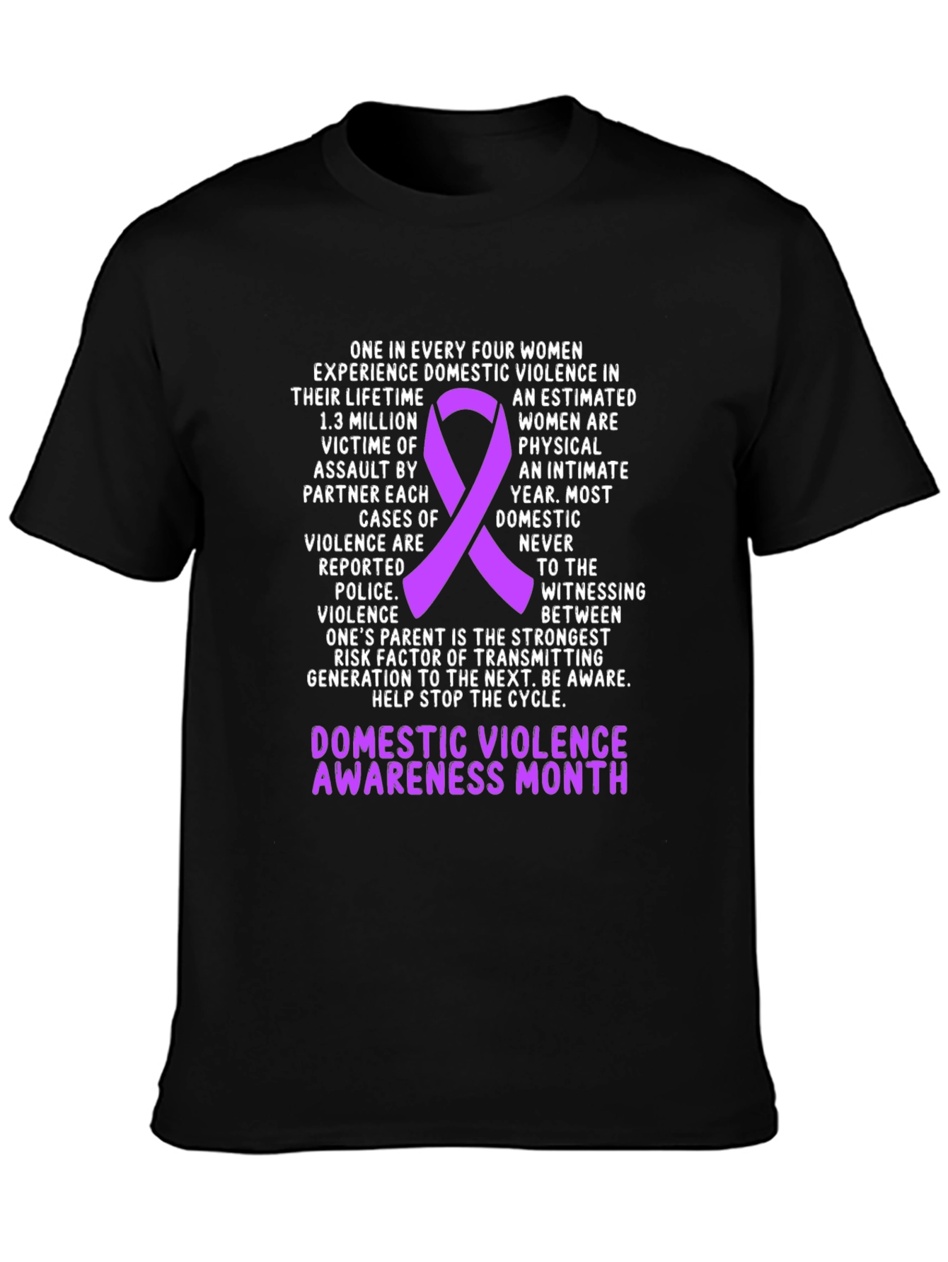 Domestic Violence Awareness Month T-Shirt