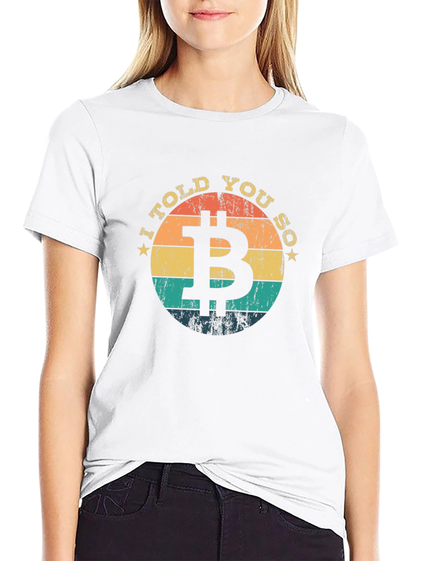 Bitcoin I Told You So Graphic T-Shirt