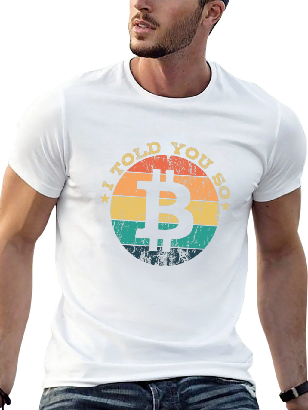 Bitcoin I Told You So Graphic T-Shirt