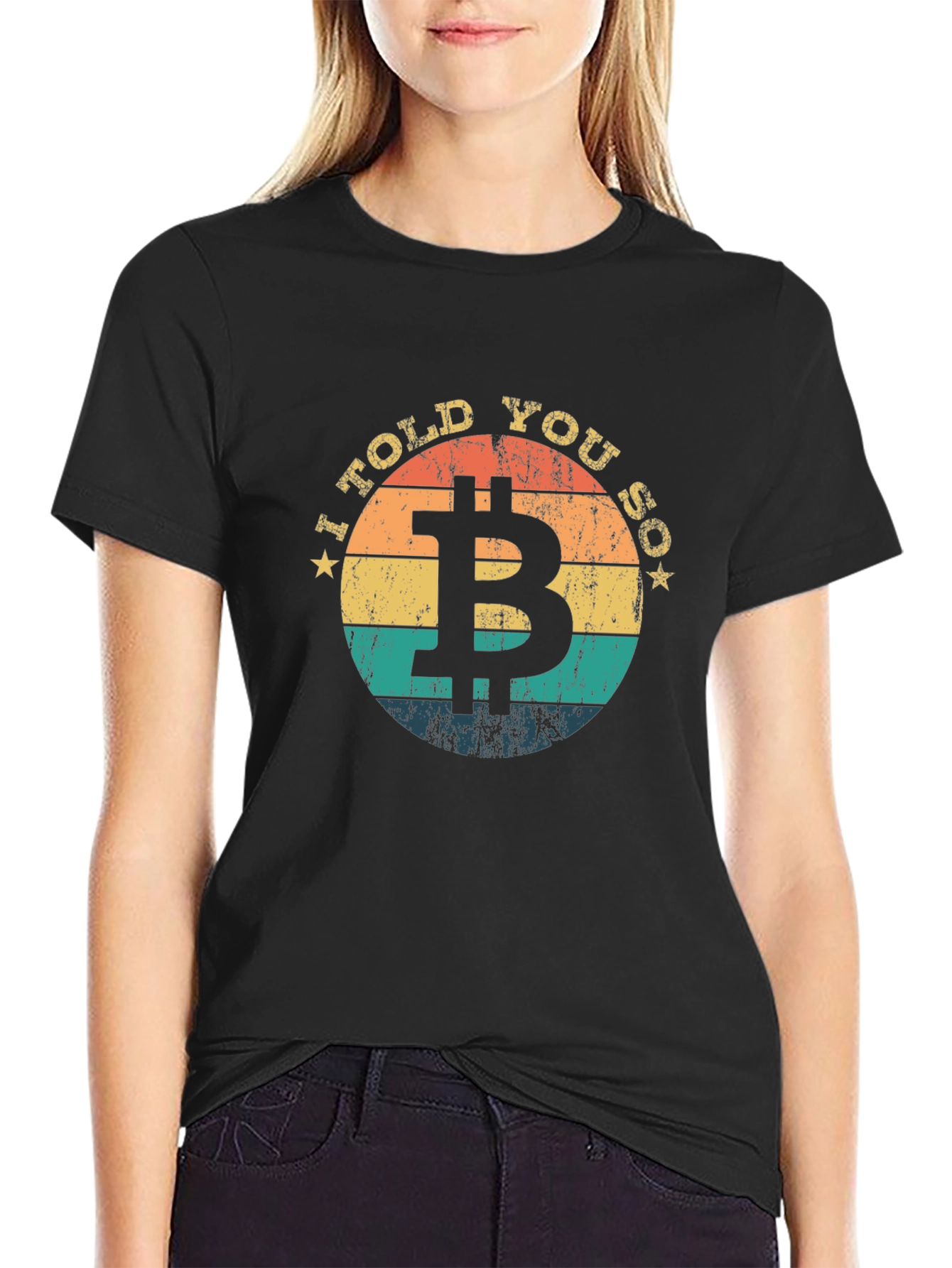 Bitcoin I Told You So Graphic T-Shirt