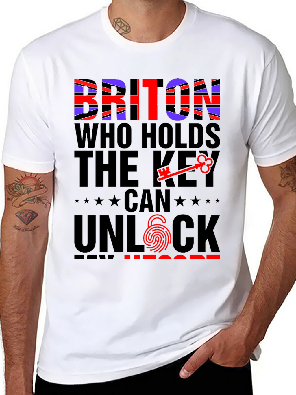 Briton T-Shirt - Unlock My Heart Code