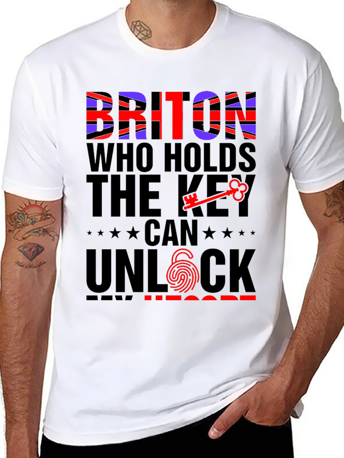 Briton T-Shirt - Unlock My Heart Code