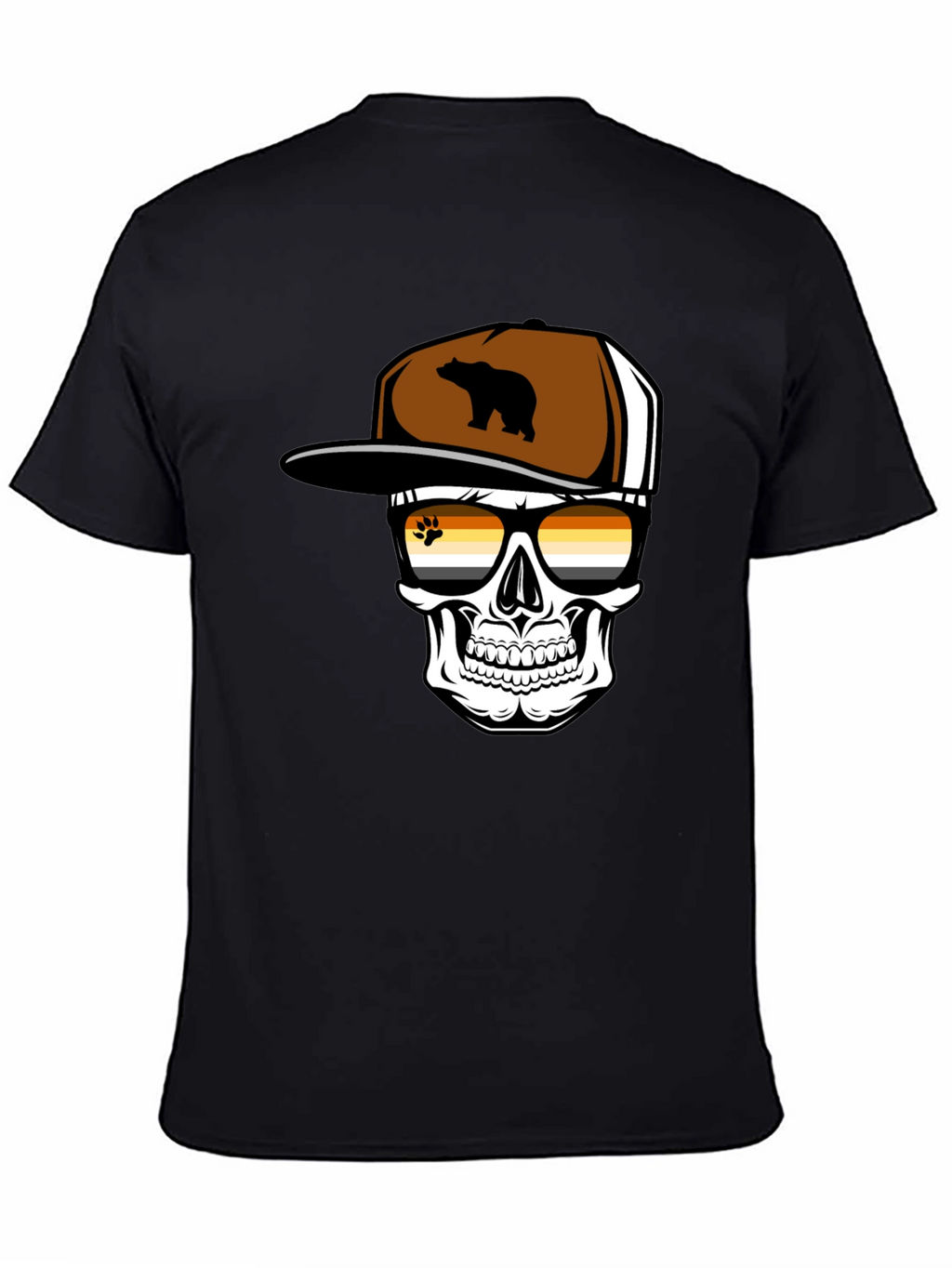 Bear Pride Skull T-Shirt