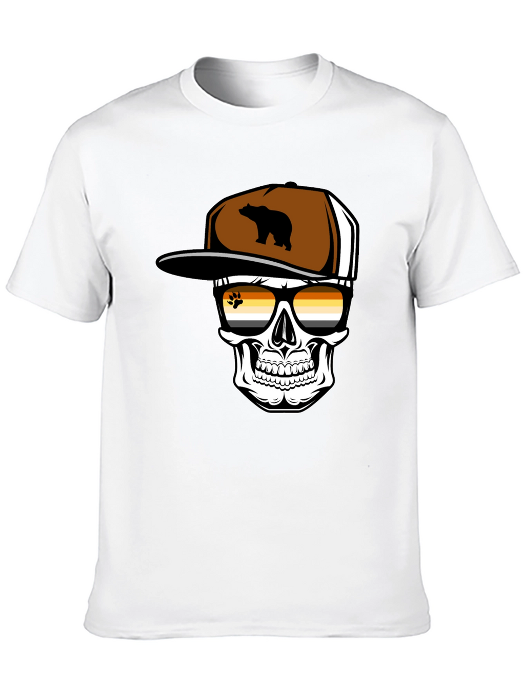 Bear Pride Skull T-Shirt