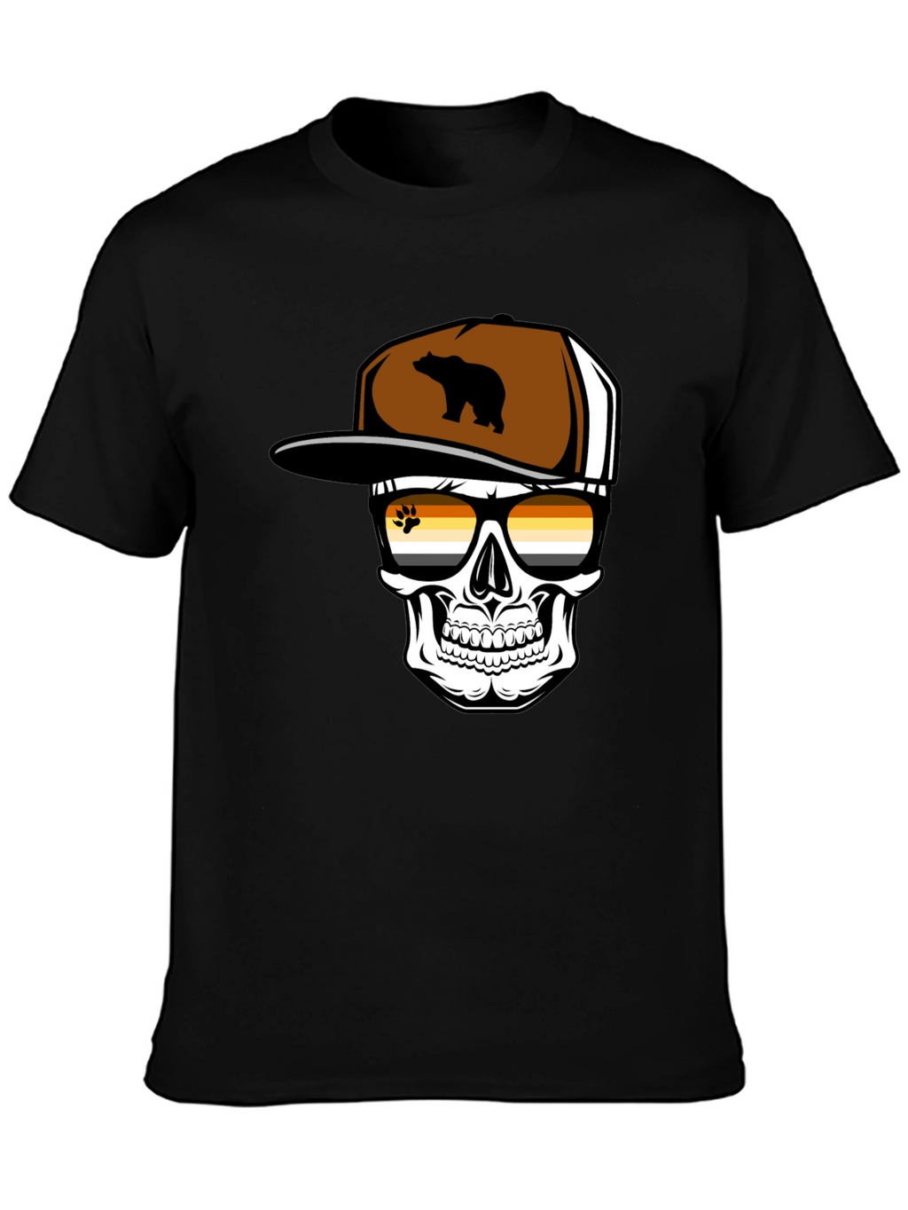 Bear Pride Skull T-Shirt
