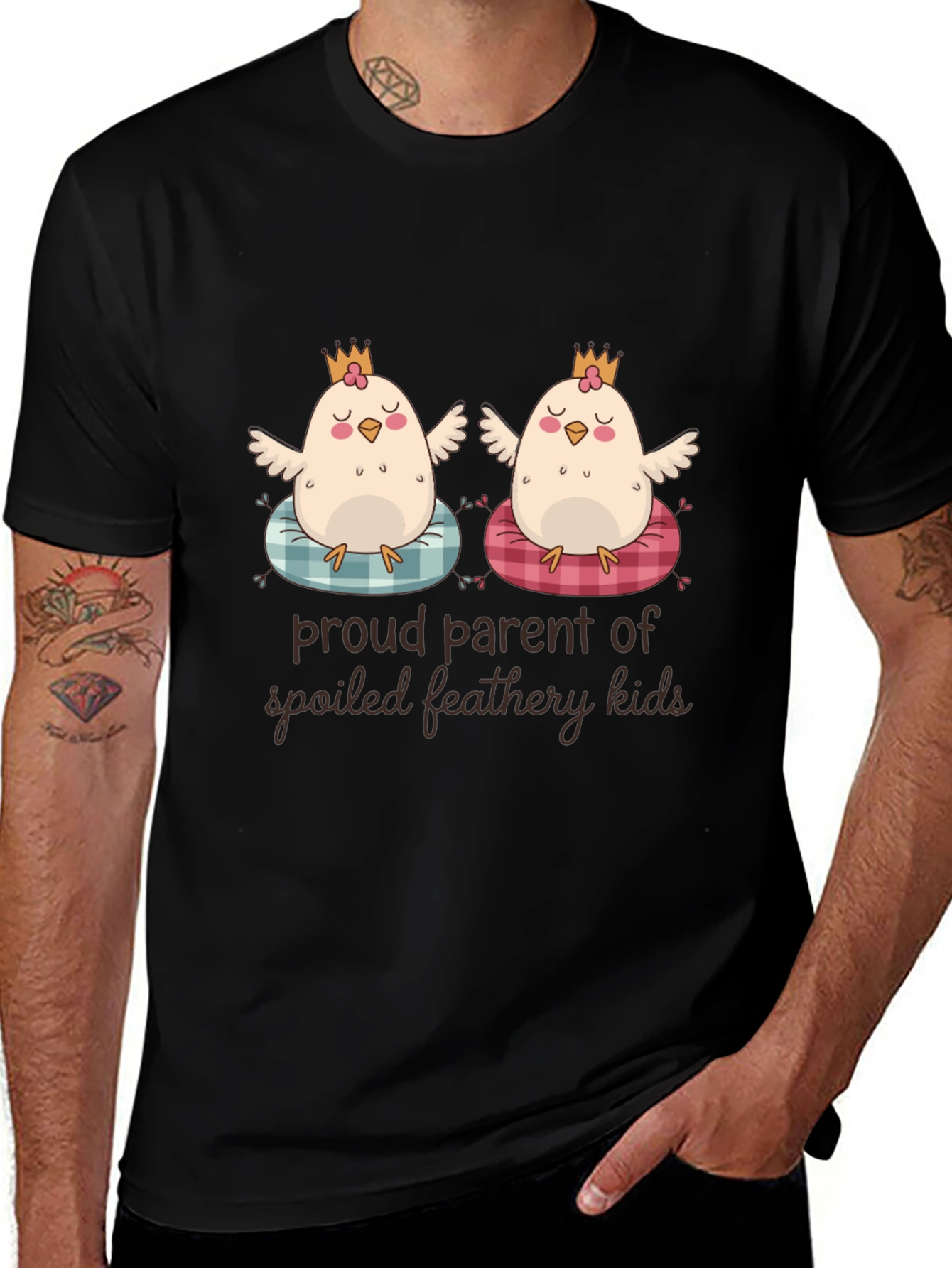 Proud Parent of Spoiled Feathery Kids T-Shirt
