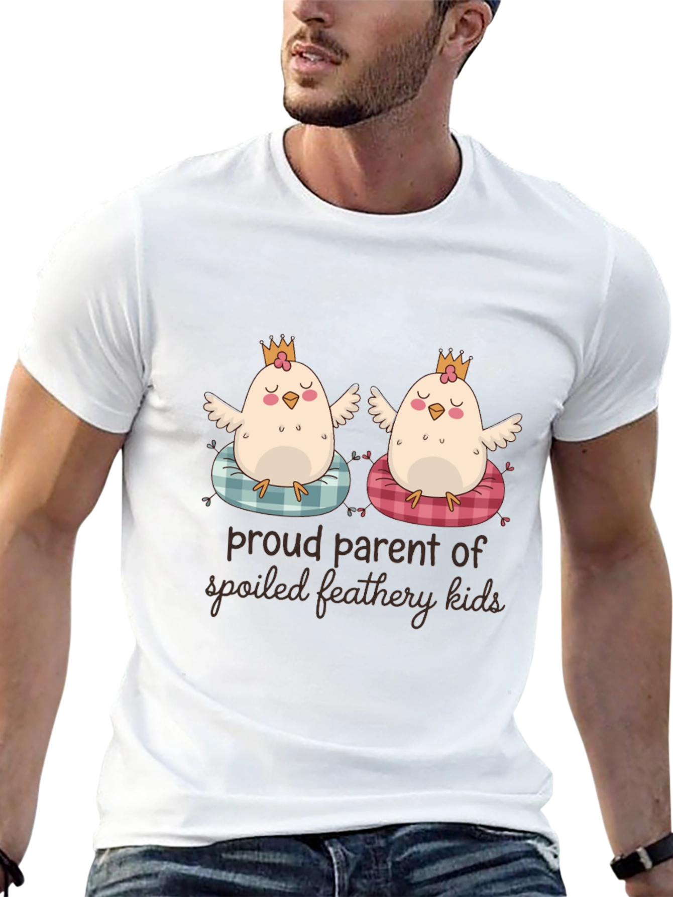 Proud Parent of Spoiled Feathery Kids T-Shirt
