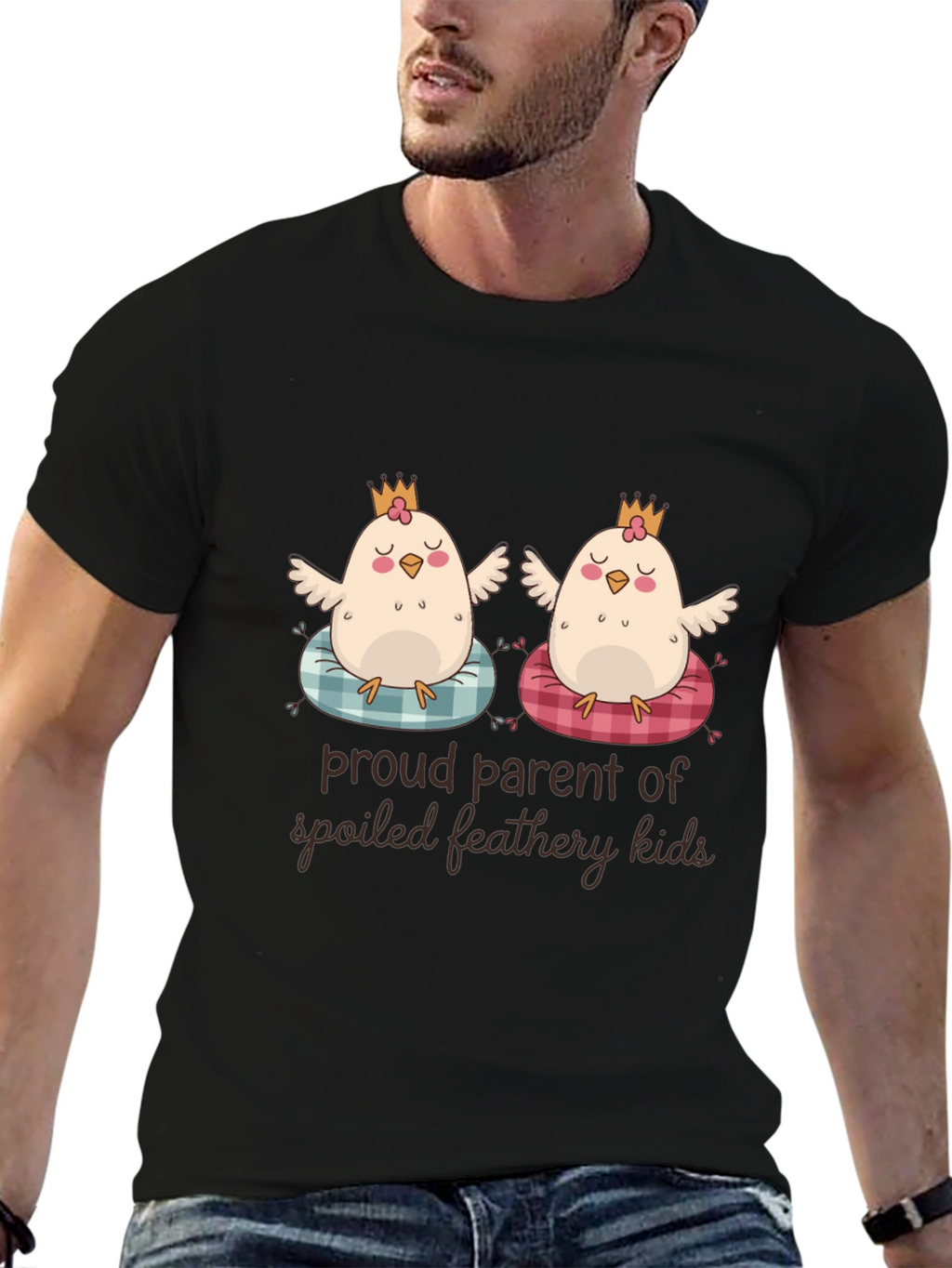 Proud Parent of Spoiled Feathery Kids T-Shirt