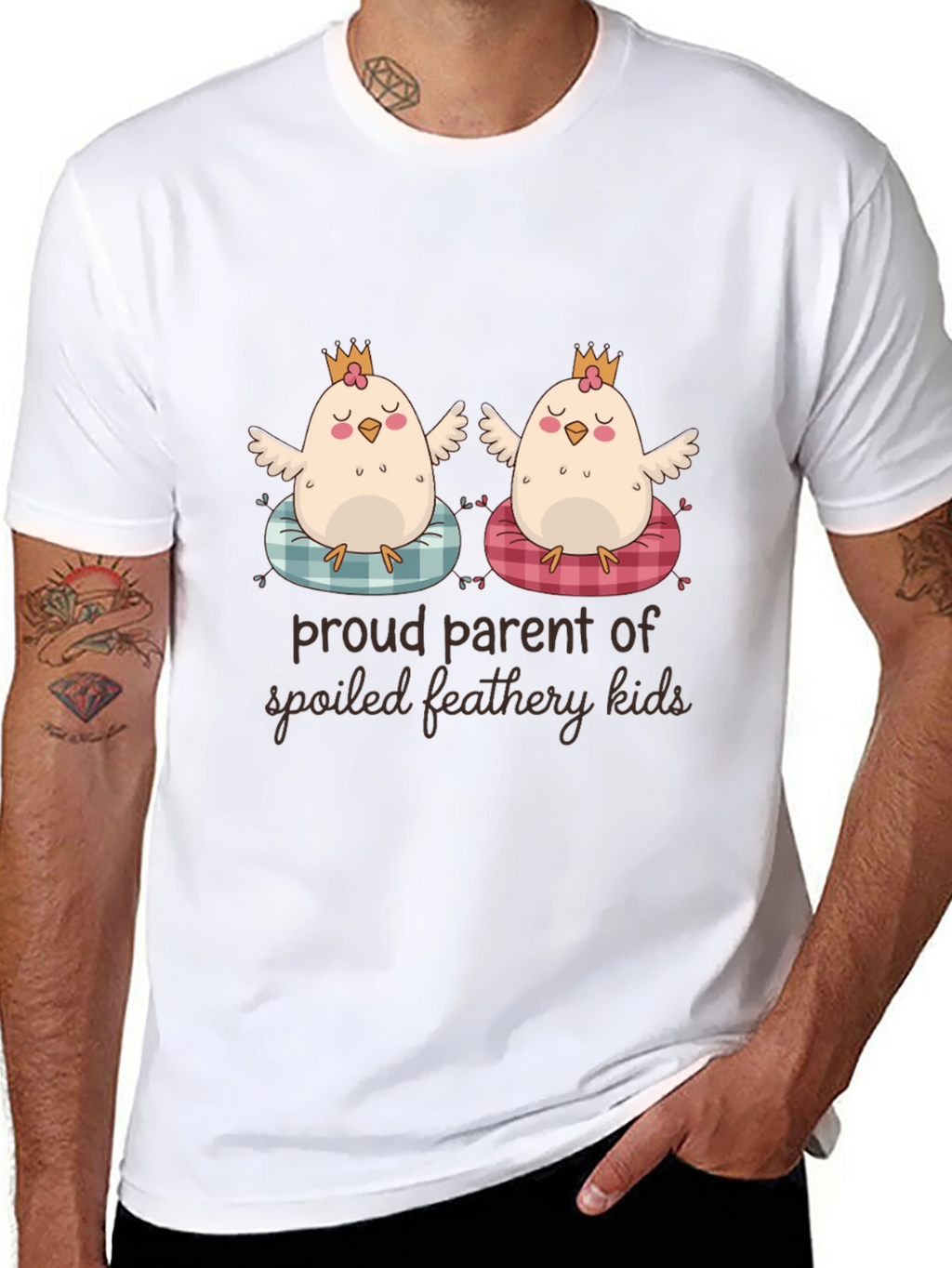 Proud Parent of Spoiled Feathery Kids T-Shirt