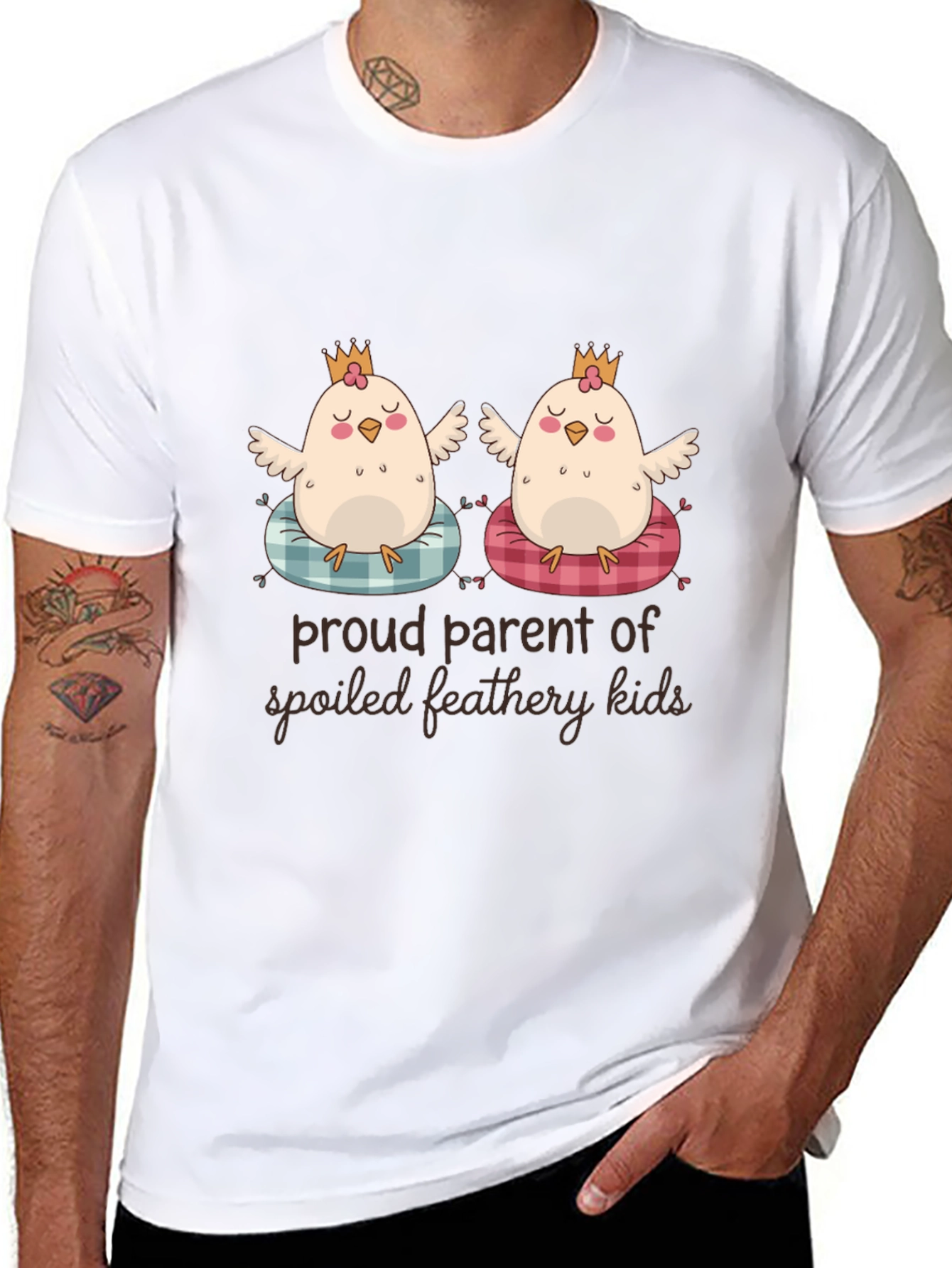 Proud Parent of Spoiled Feathery Kids T-Shirt