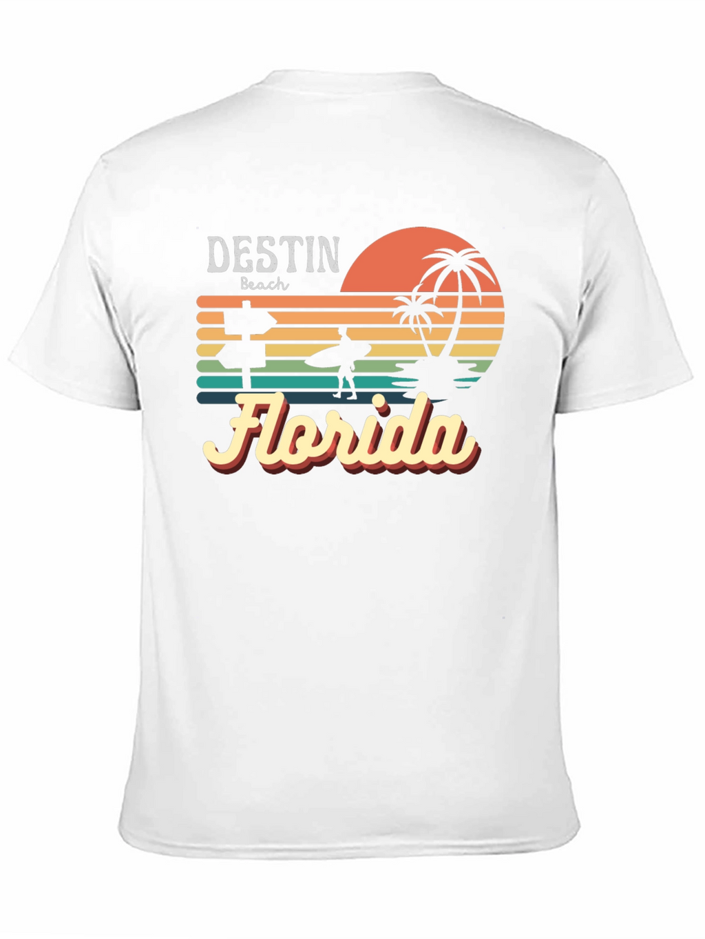 Destin Beach Florida Retro T-Shirt