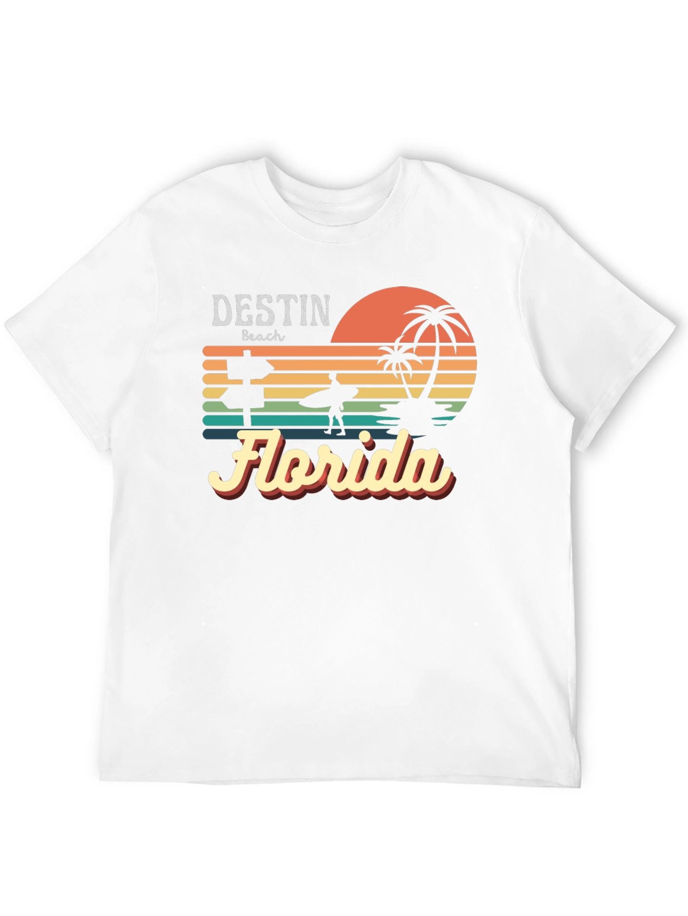 Destin Beach Florida Retro T-Shirt