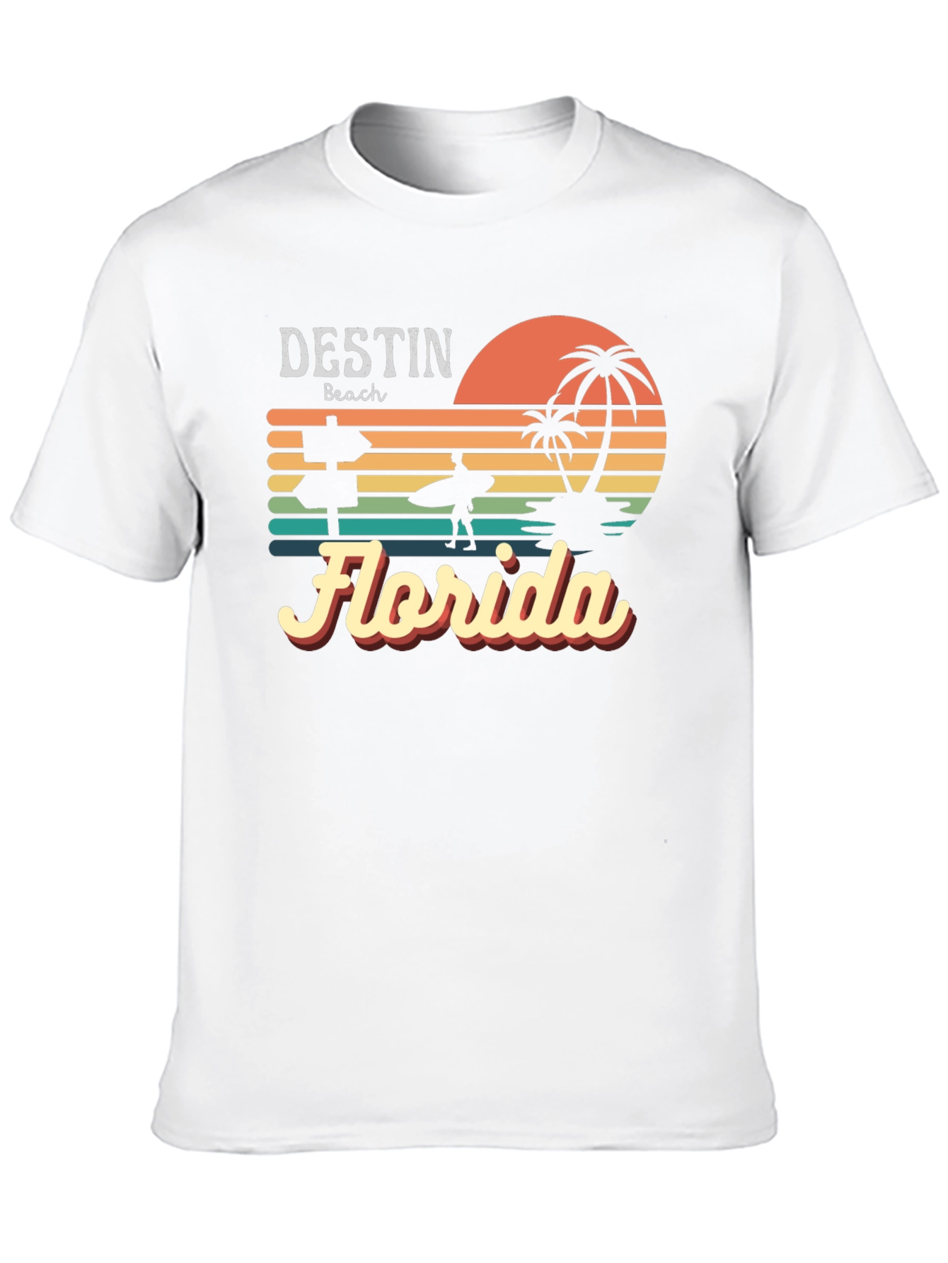 Destin Beach Florida Retro T-Shirt