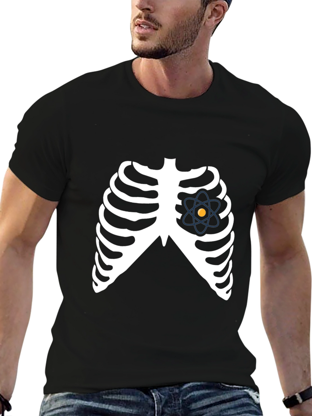 Science Heart Skeleton Tee