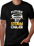 Future Storm Chaser Black T-Shirt
