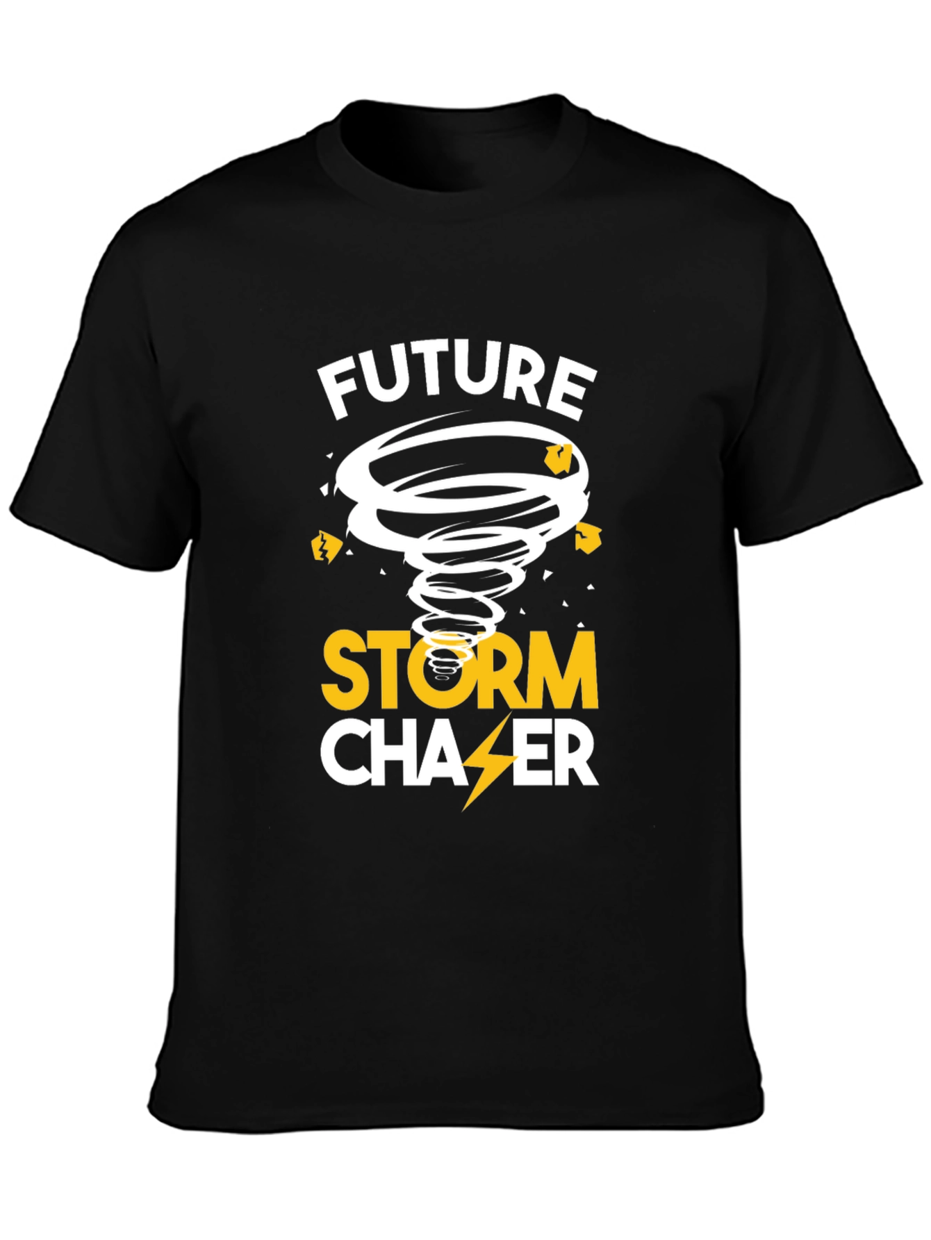 Future Storm Chaser Black T-Shirt