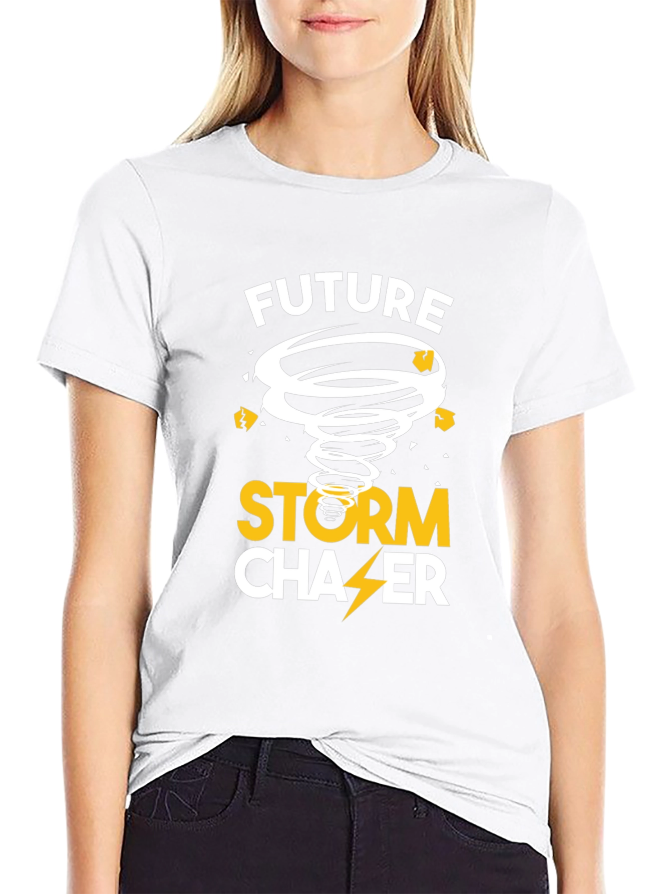 Future Storm Chaser Black T-Shirt