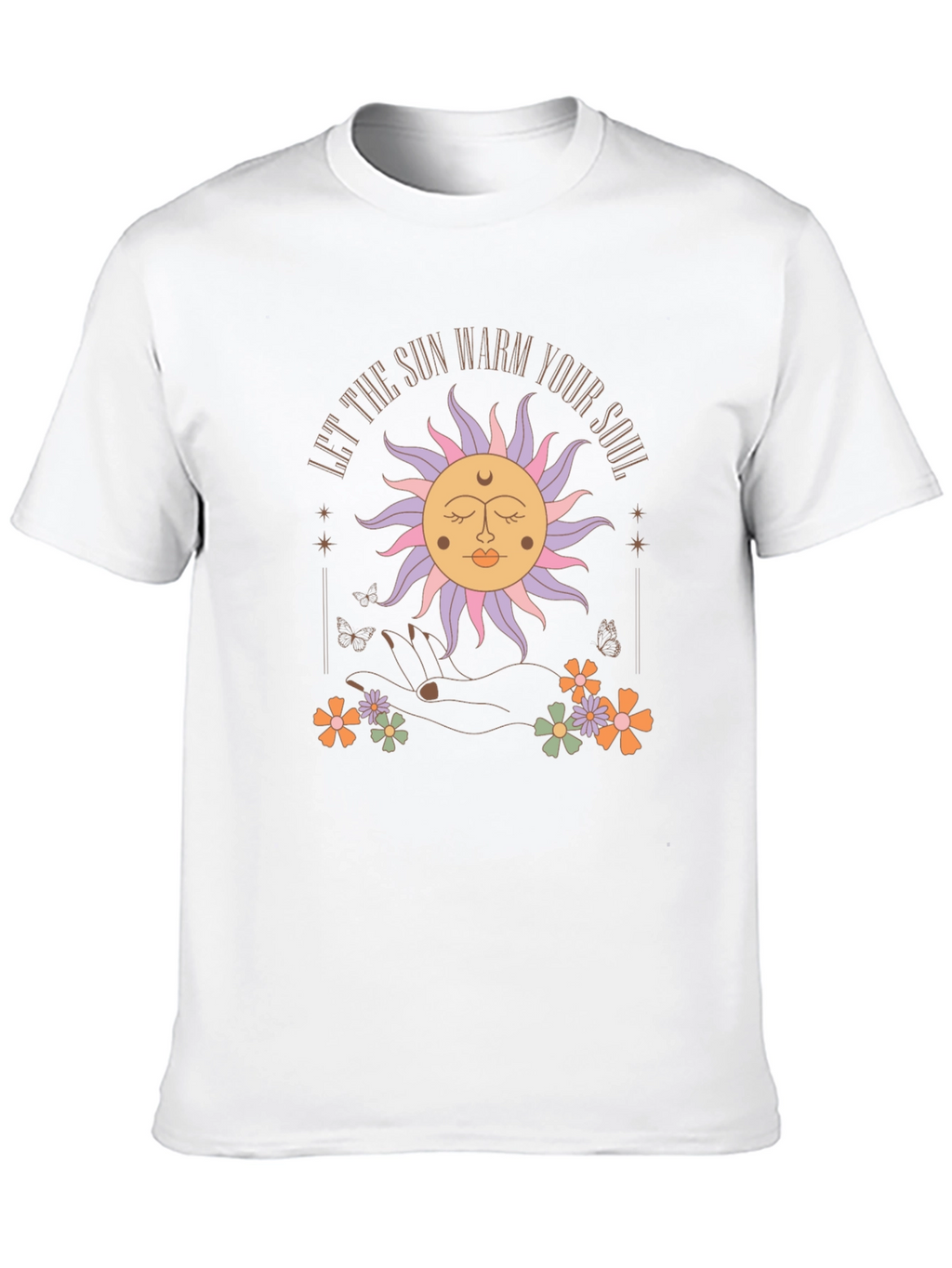 Boho Sun Graphic Tee - Warm Your Soul