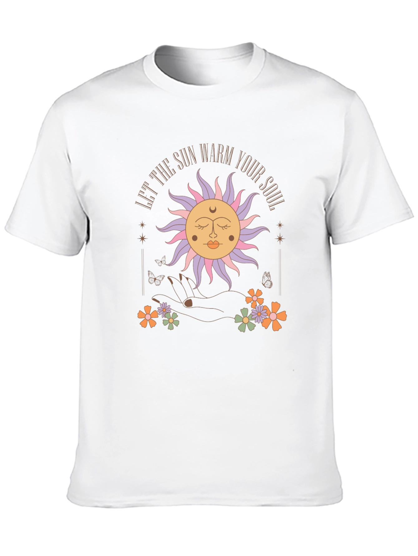 Boho Sun Graphic Tee - Warm Your Soul