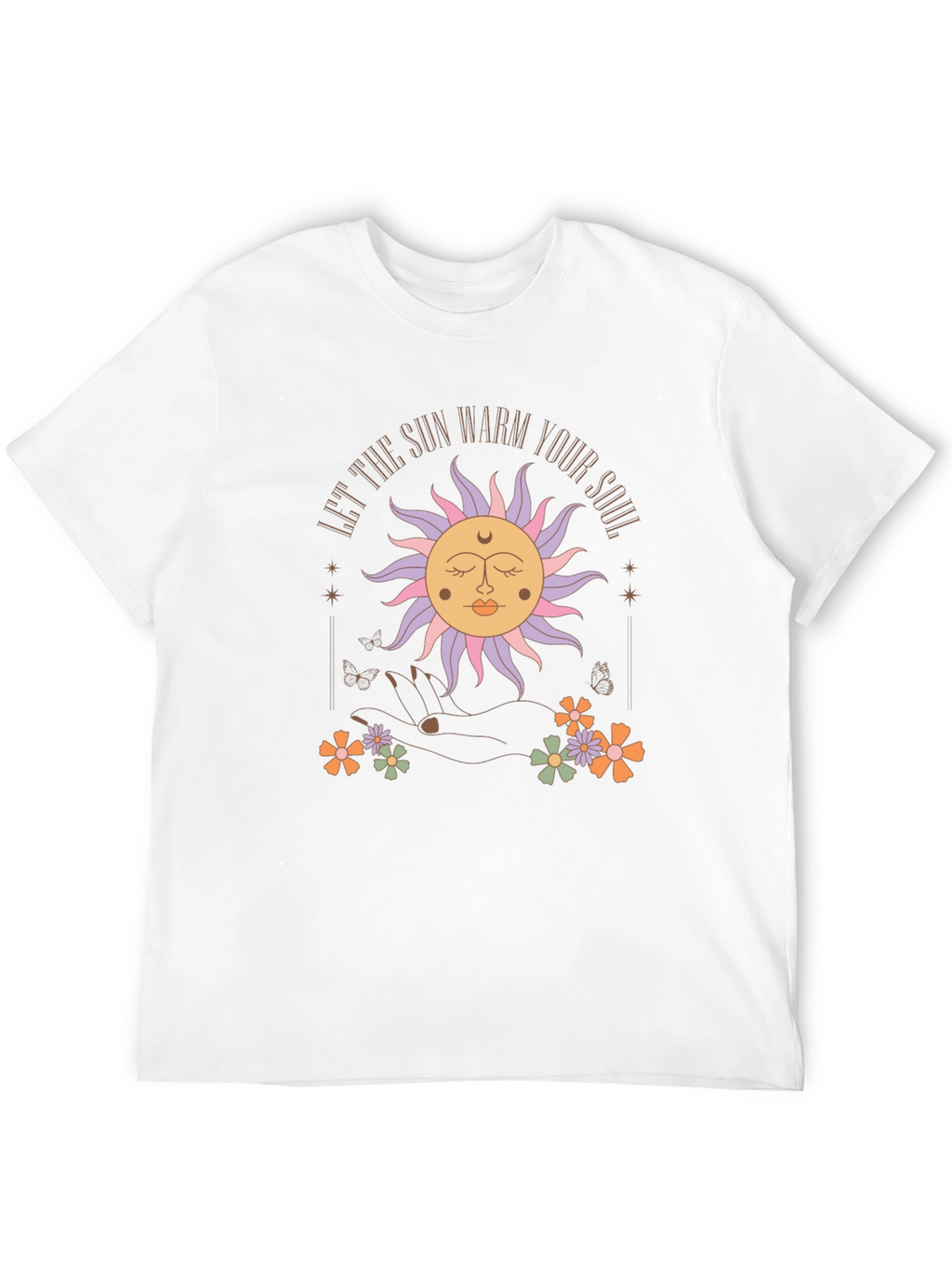 Boho Sun Graphic Tee - Warm Your Soul