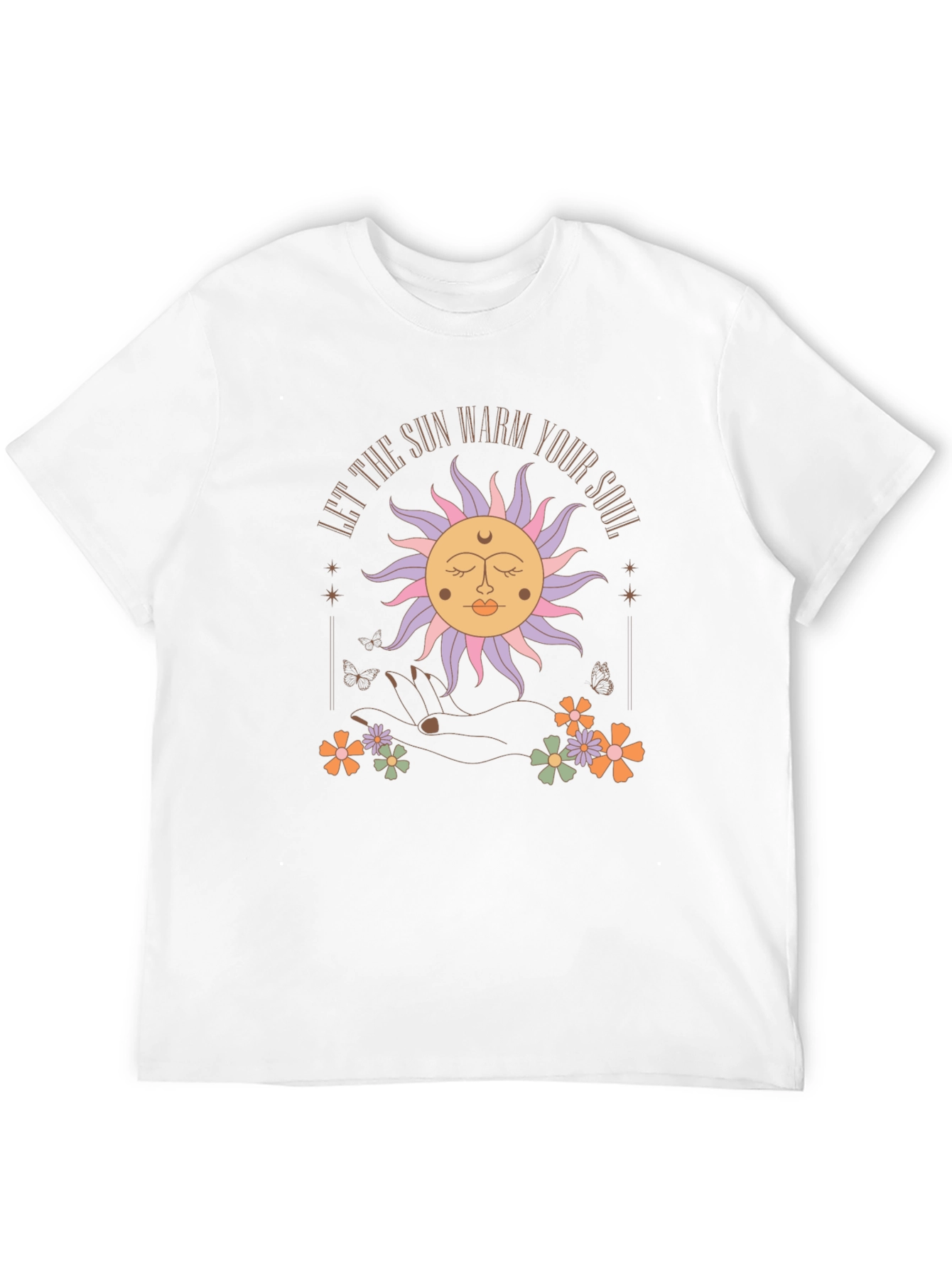 Boho Sun Graphic Tee - Warm Your Soul
