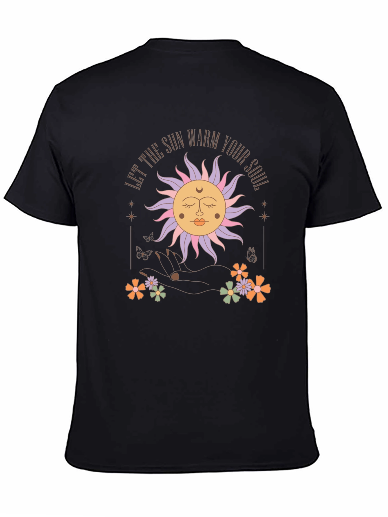 Boho Sun Graphic Tee - Warm Your Soul