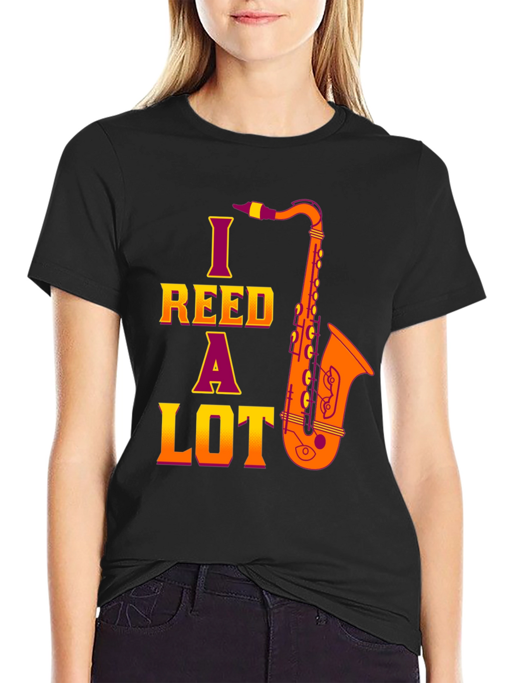 I Reed A Lot Saxophone T-Shirt