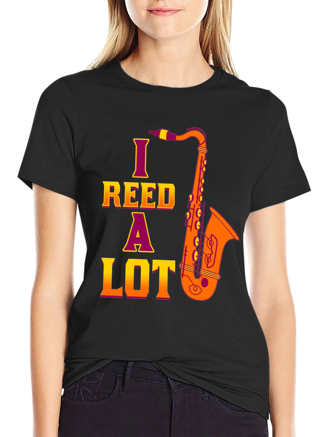 I Reed A Lot Saxophone T-Shirt