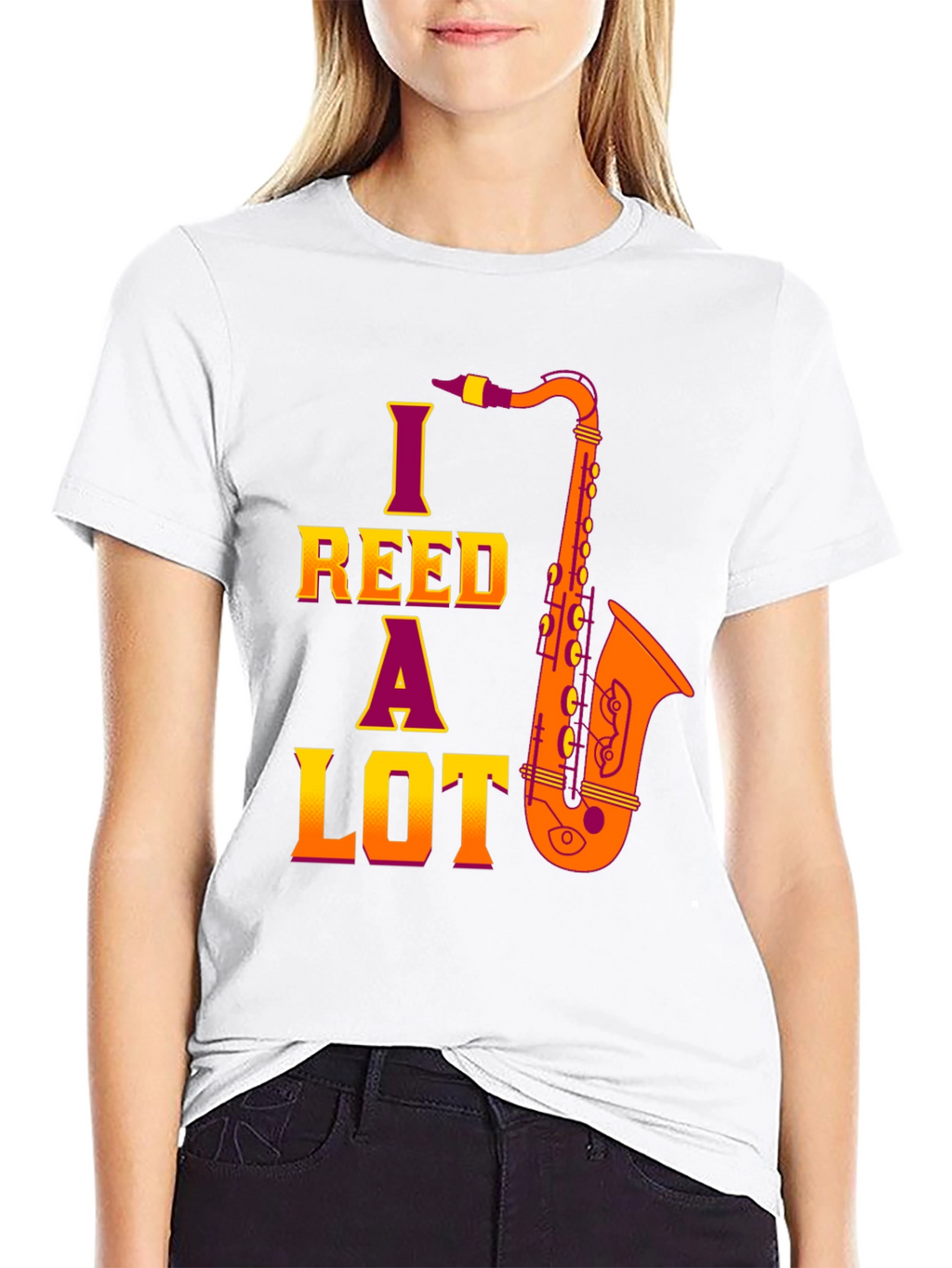 I Reed A Lot Saxophone T-Shirt