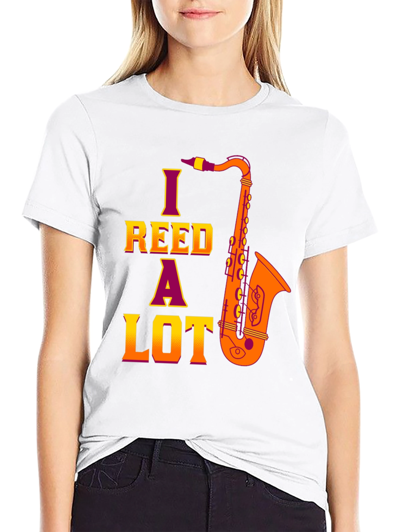 I Reed A Lot Saxophone T-Shirt