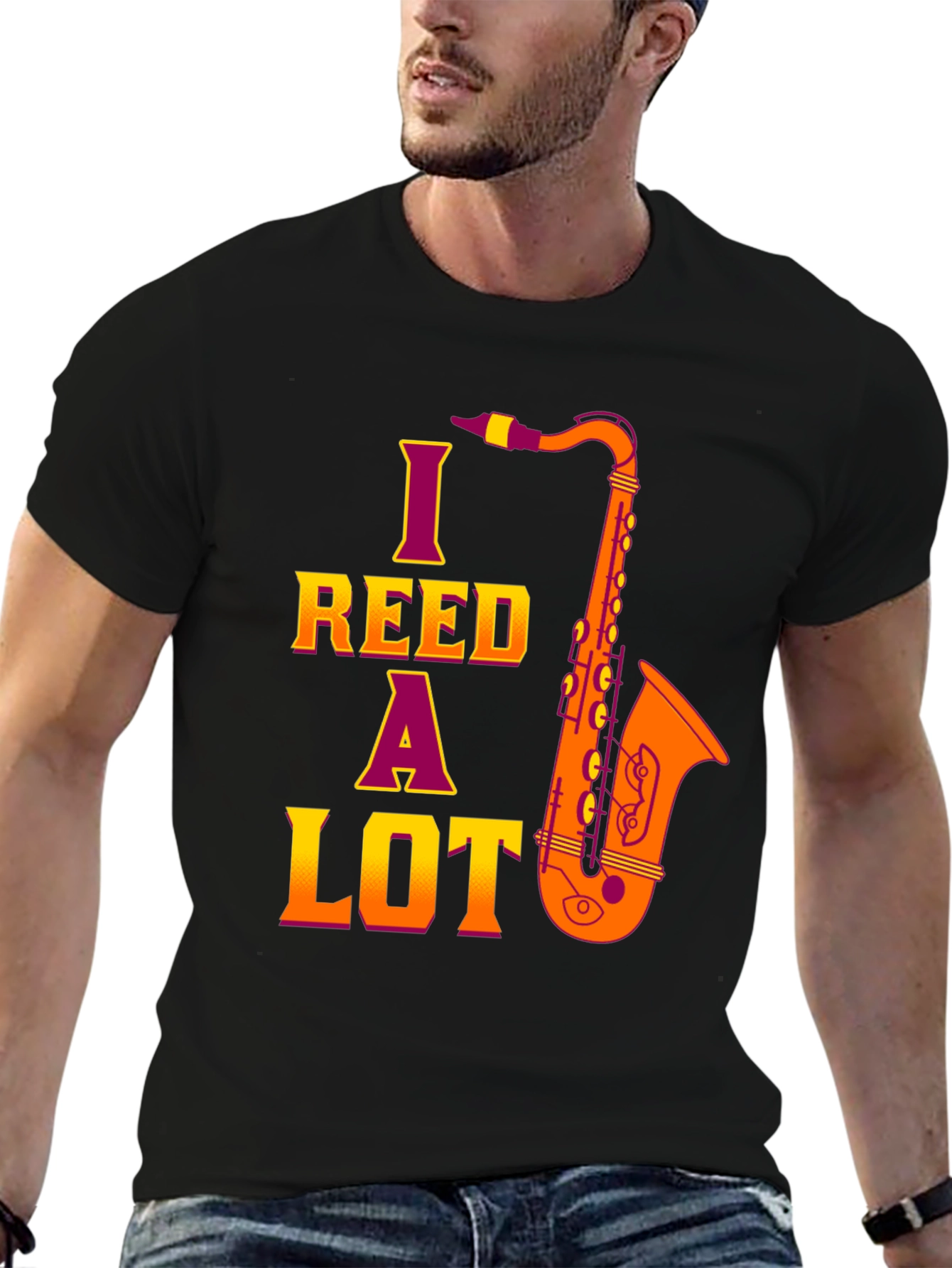 I Reed A Lot Saxophone T-Shirt