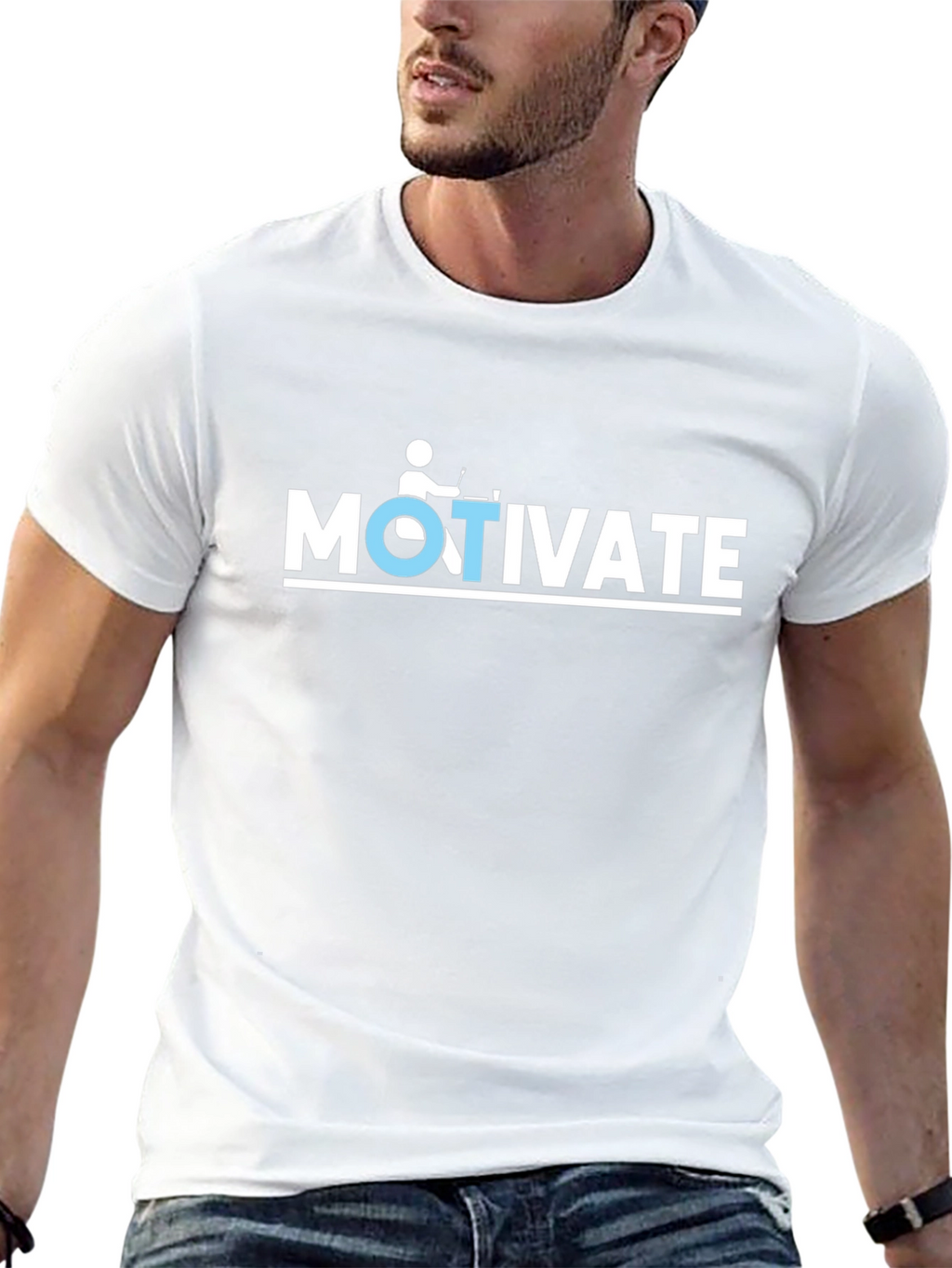 Motivate T-Shirt - Positive Inspirational Design