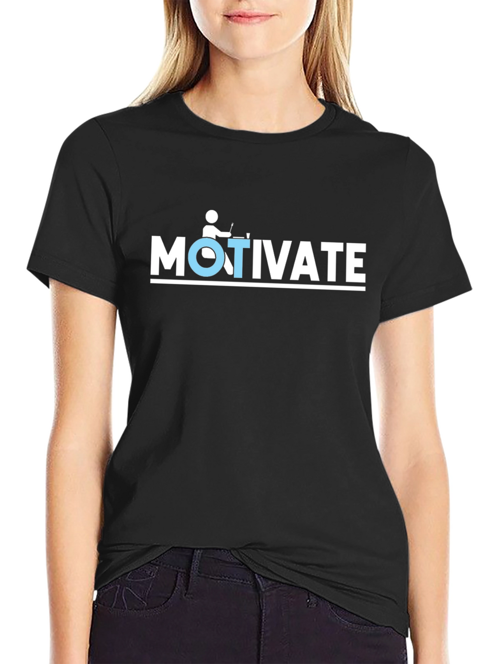 Motivate T-Shirt - Positive Inspirational Design
