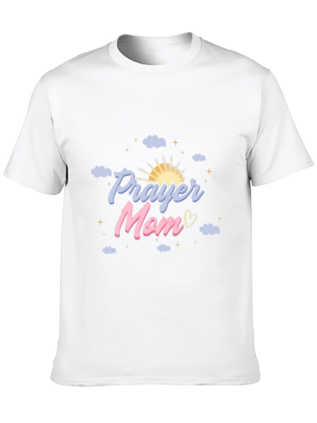 Prayer Mom Graphic Tee - Black T-Shirt