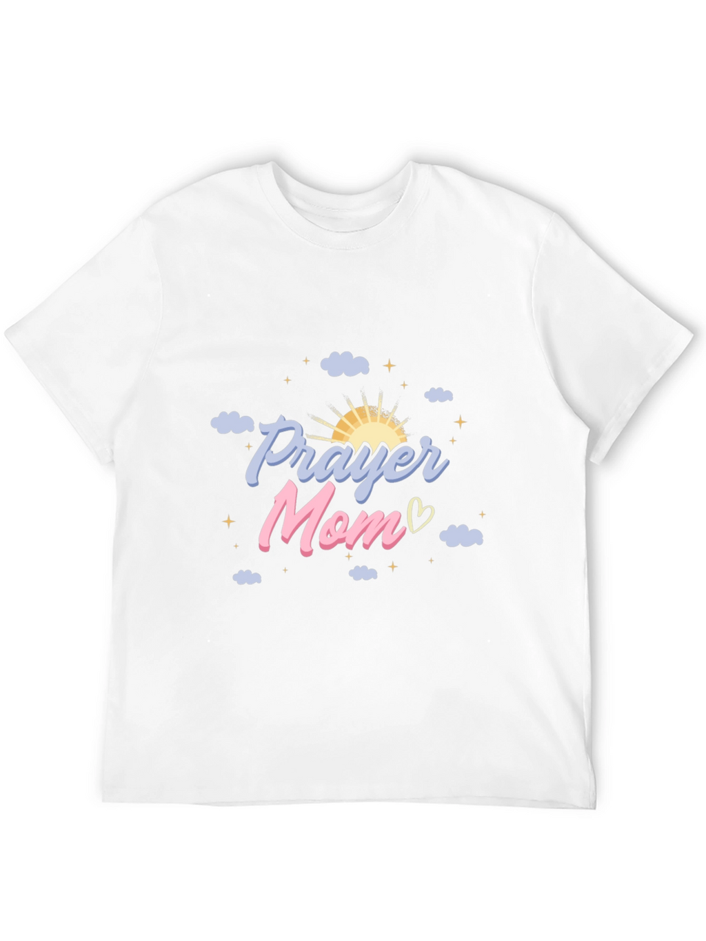Prayer Mom Graphic Tee - Black T-Shirt