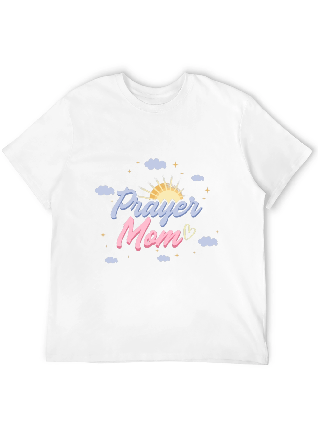 Prayer Mom Graphic Tee - Black T-Shirt
