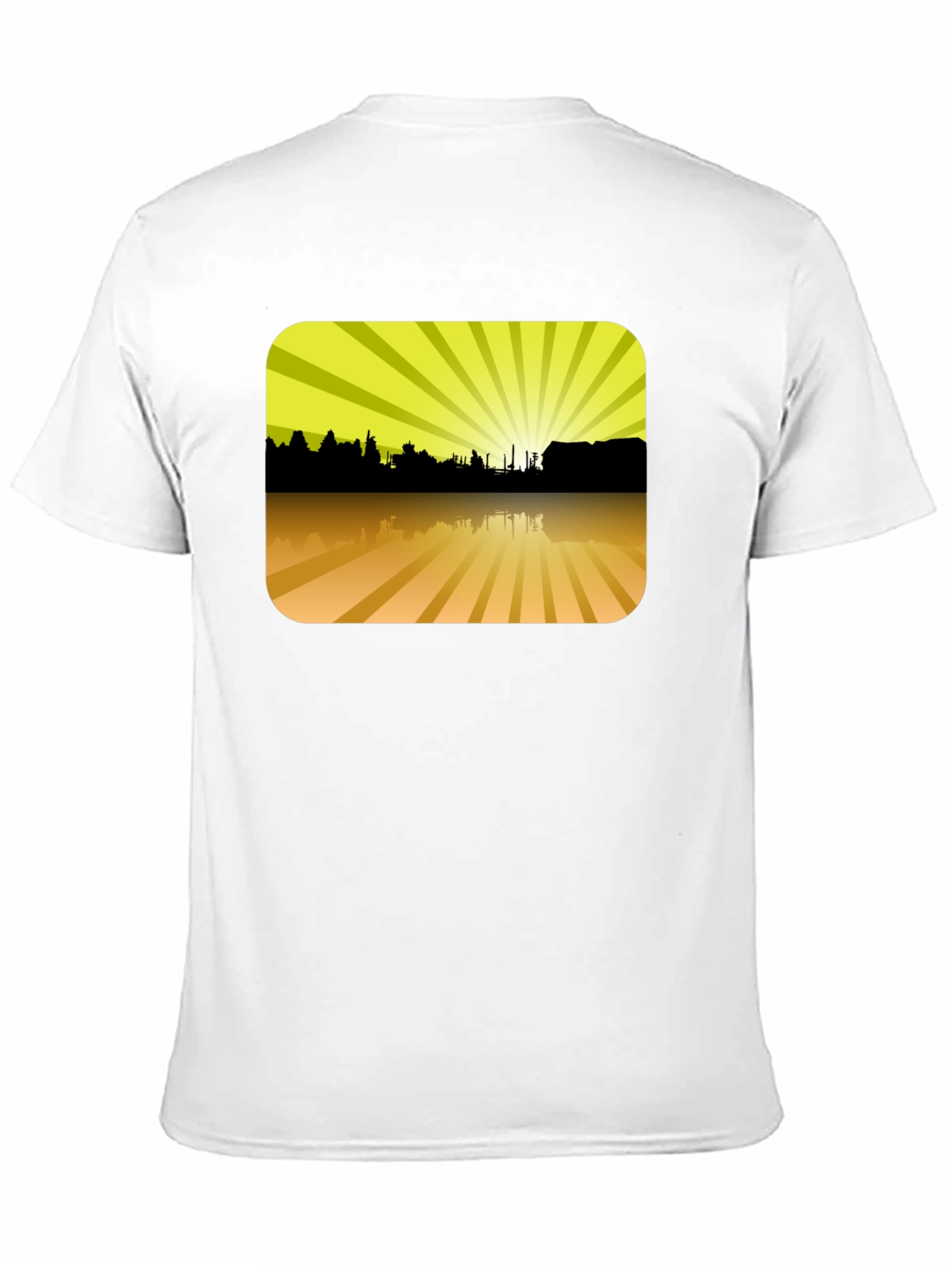 Sunset Silhouette Graphic T-Shirt