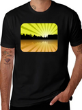 Sunset Silhouette Graphic T-Shirt