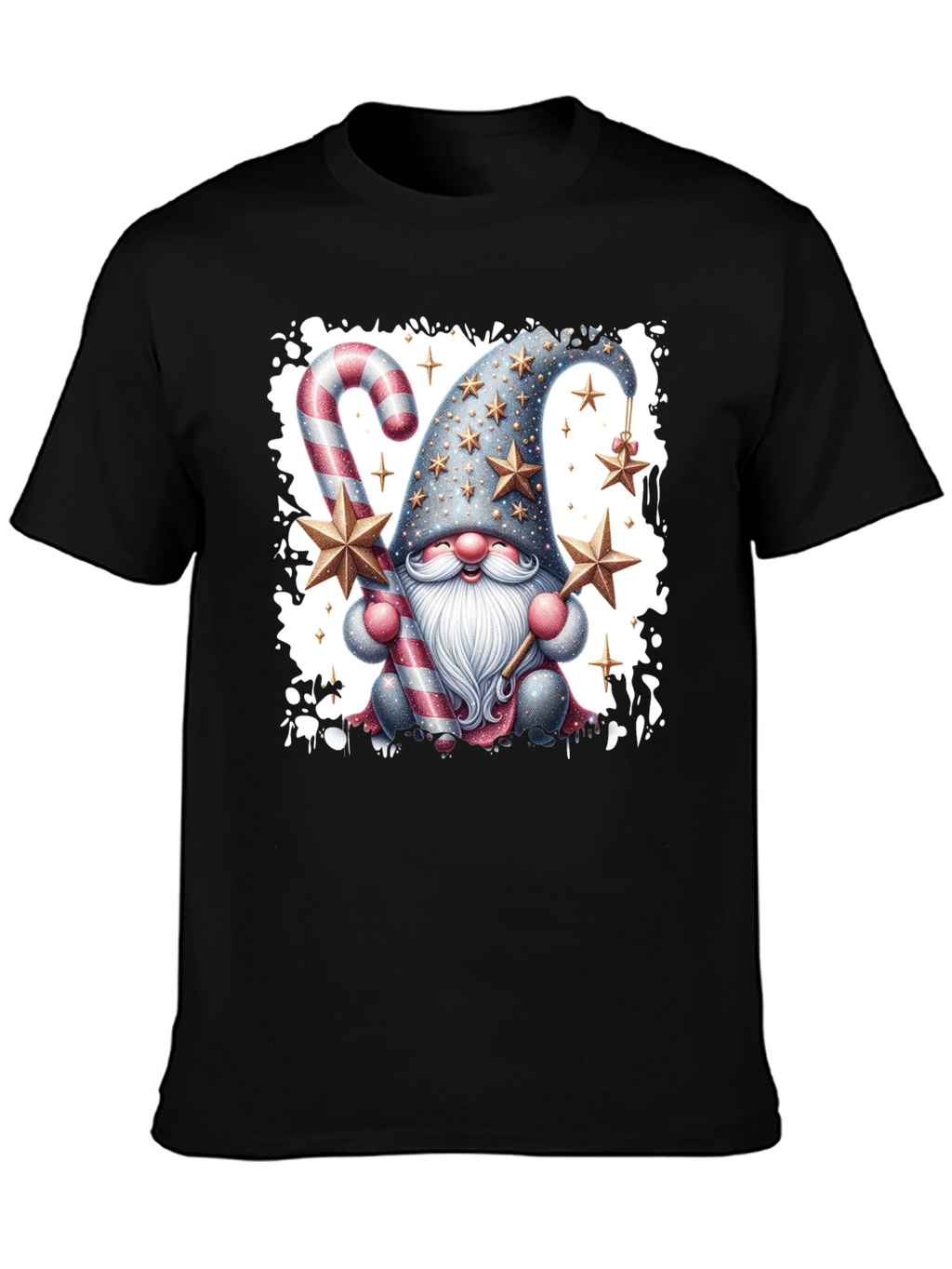 Festive Gnome T-Shirt: Holiday Cheer Apparel