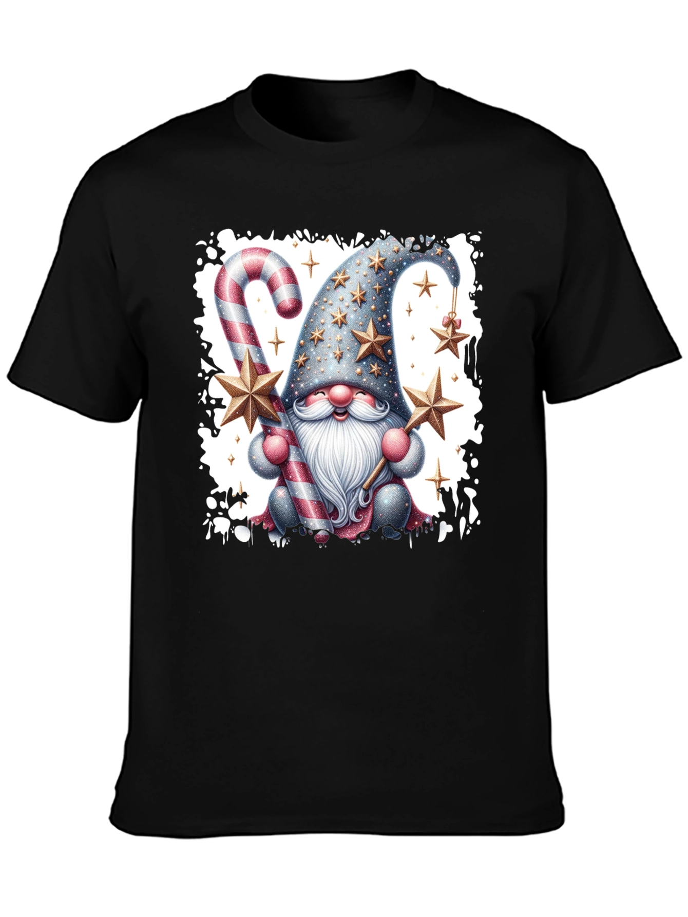 Festive Gnome T-Shirt: Holiday Cheer Apparel