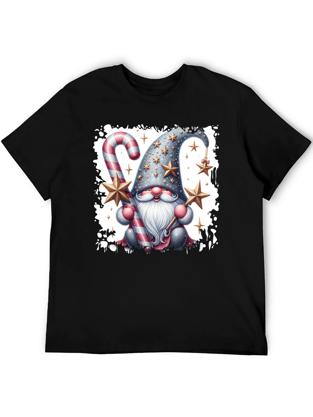 Festive Gnome T-Shirt: Holiday Cheer Apparel