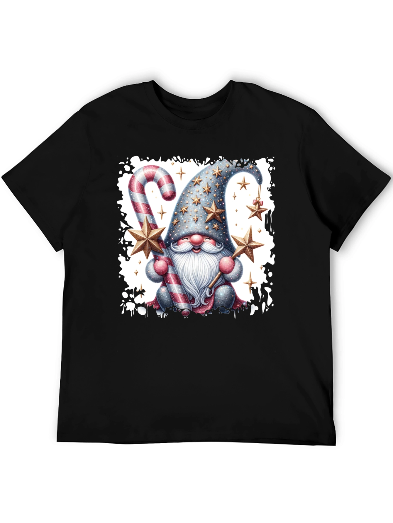 Festive Gnome T-Shirt: Holiday Cheer Apparel