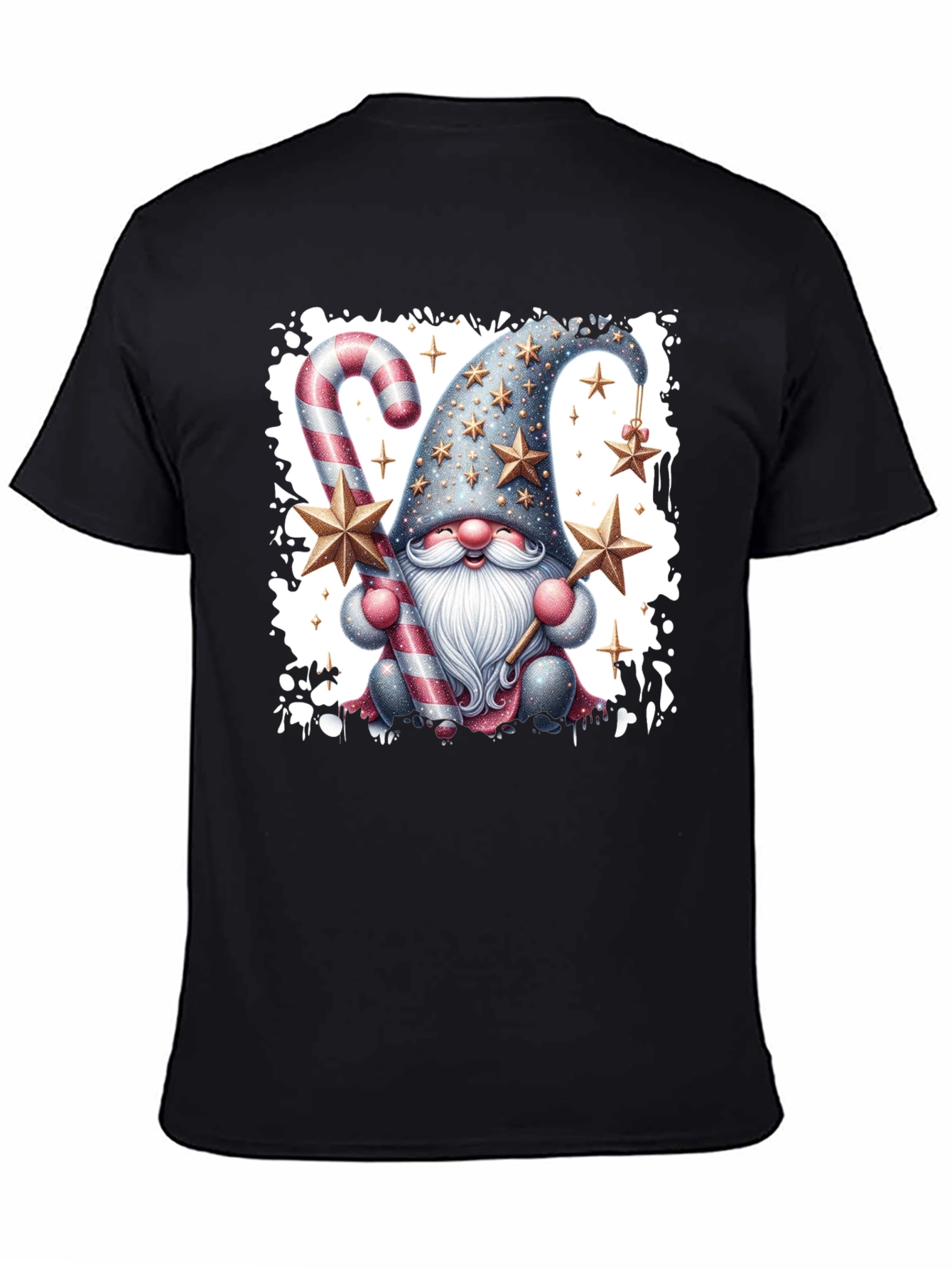 Festive Gnome T-Shirt: Holiday Cheer Apparel
