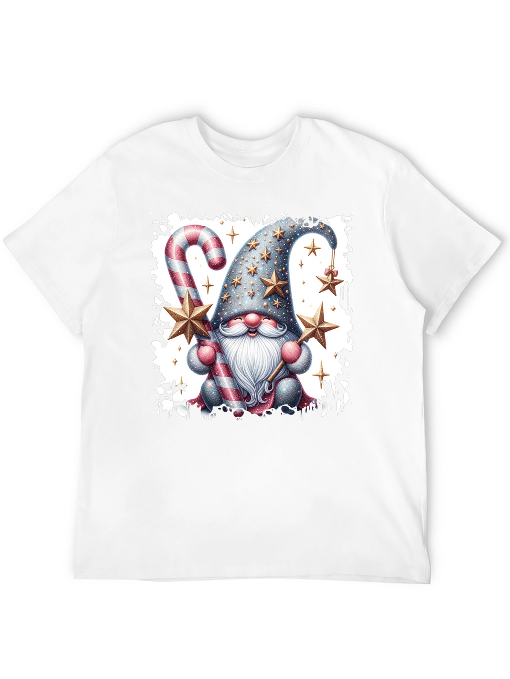 Festive Gnome T-Shirt: Holiday Cheer Apparel