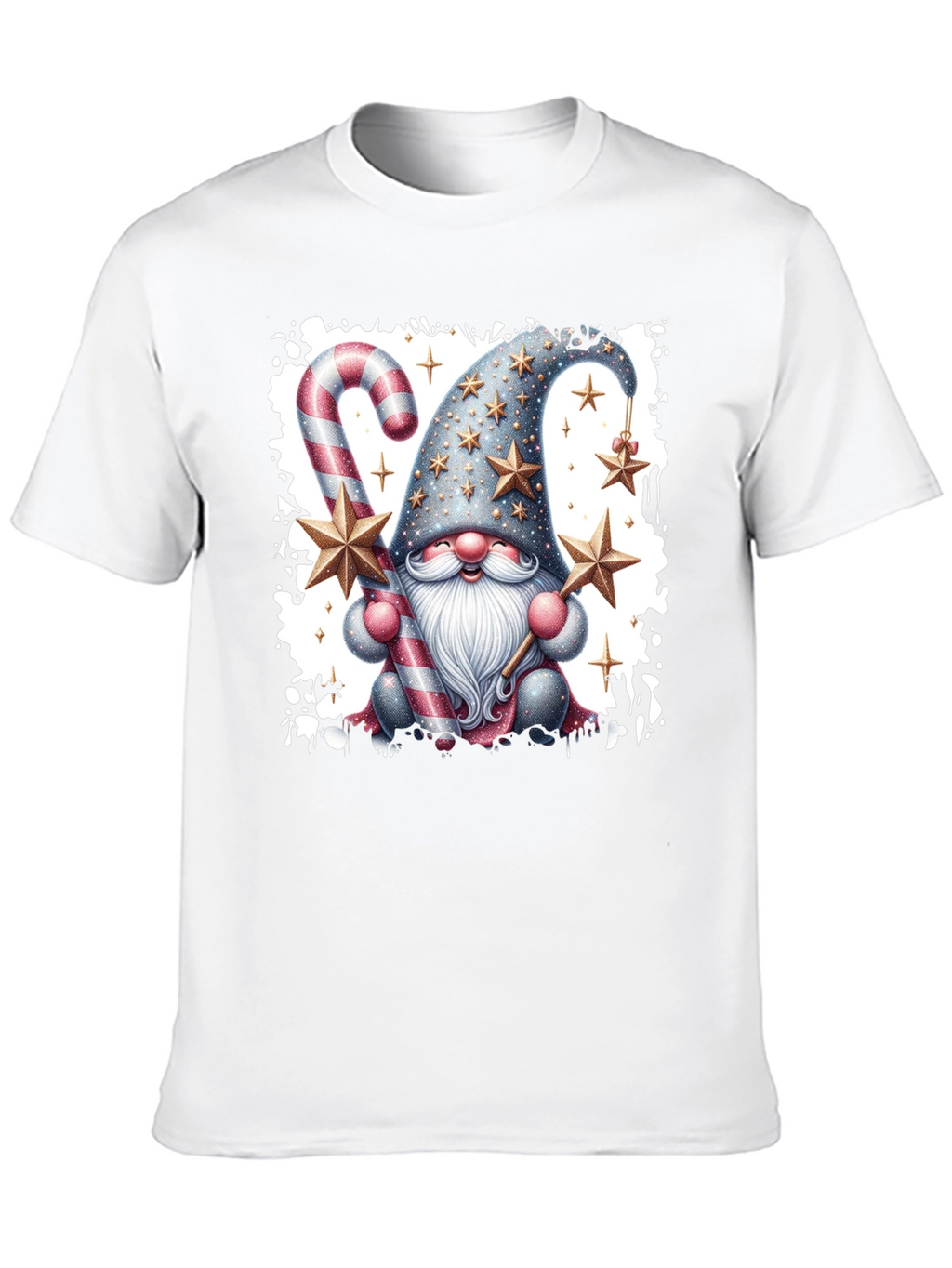 Festive Gnome T-Shirt: Holiday Cheer Apparel