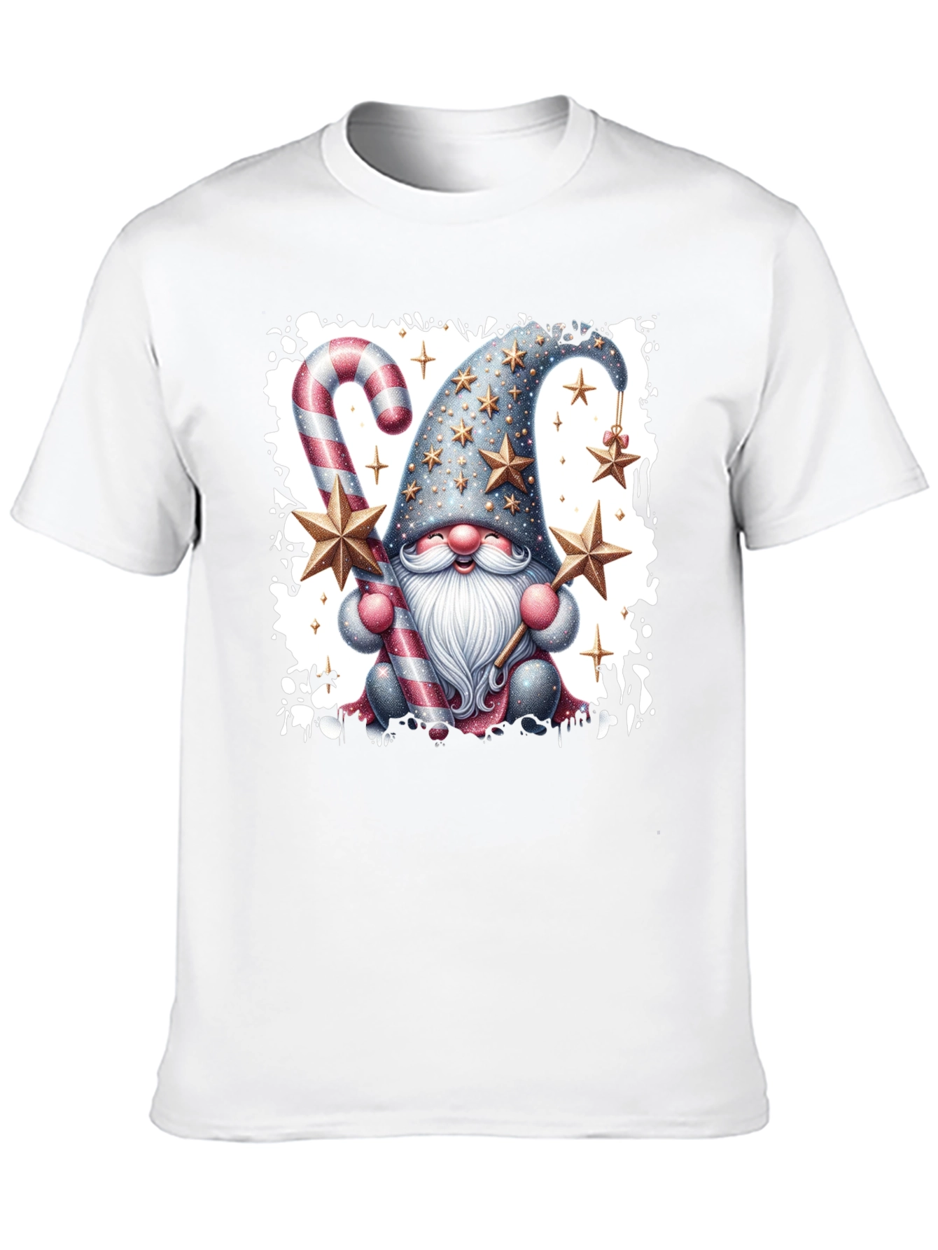 Festive Gnome T-Shirt: Holiday Cheer Apparel